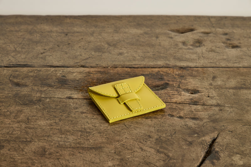 Coin Case in Yellow