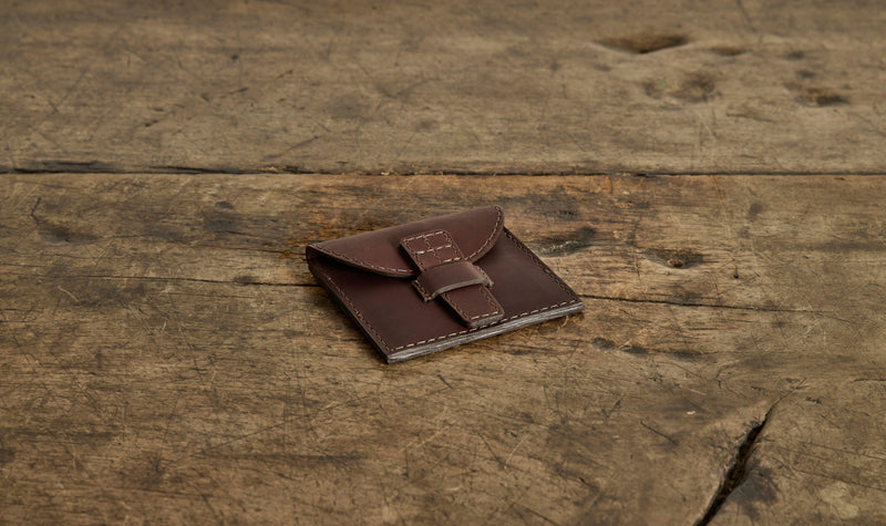 Coin Case in Chocolate