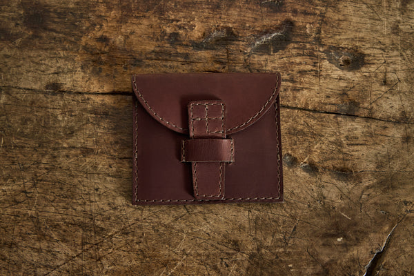 Coin Case in Chocolate
