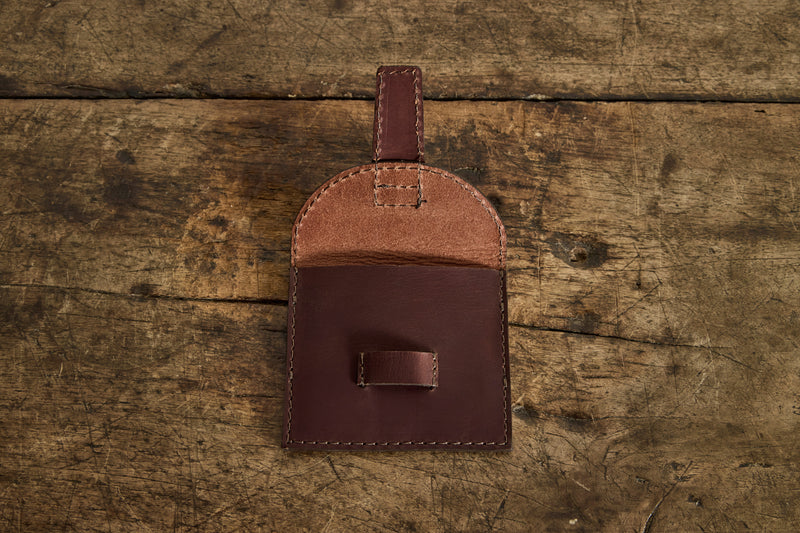 Coin Case in Chocolate