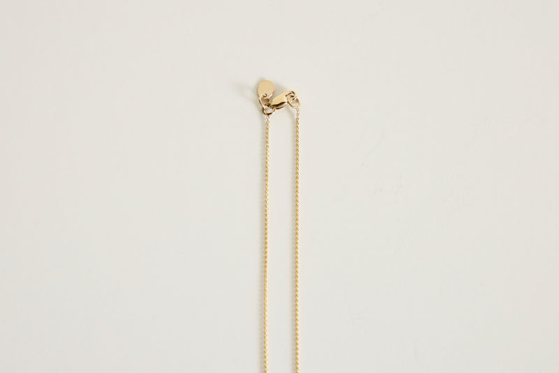 Cas Necklace with 3 Diamonds