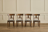 Set of 4 Lyre Back Chairs