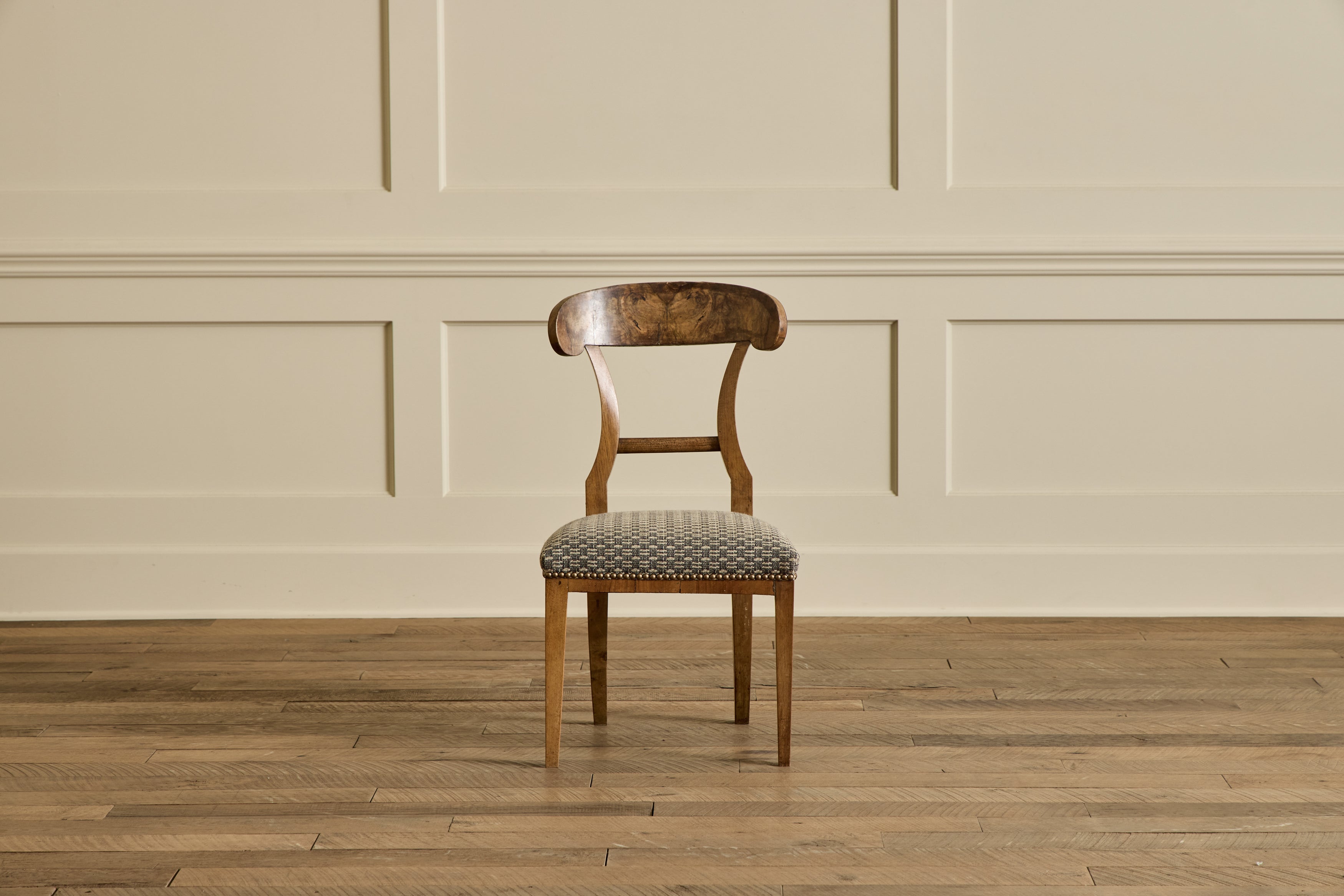 Pair Biedermeier Side Chairs