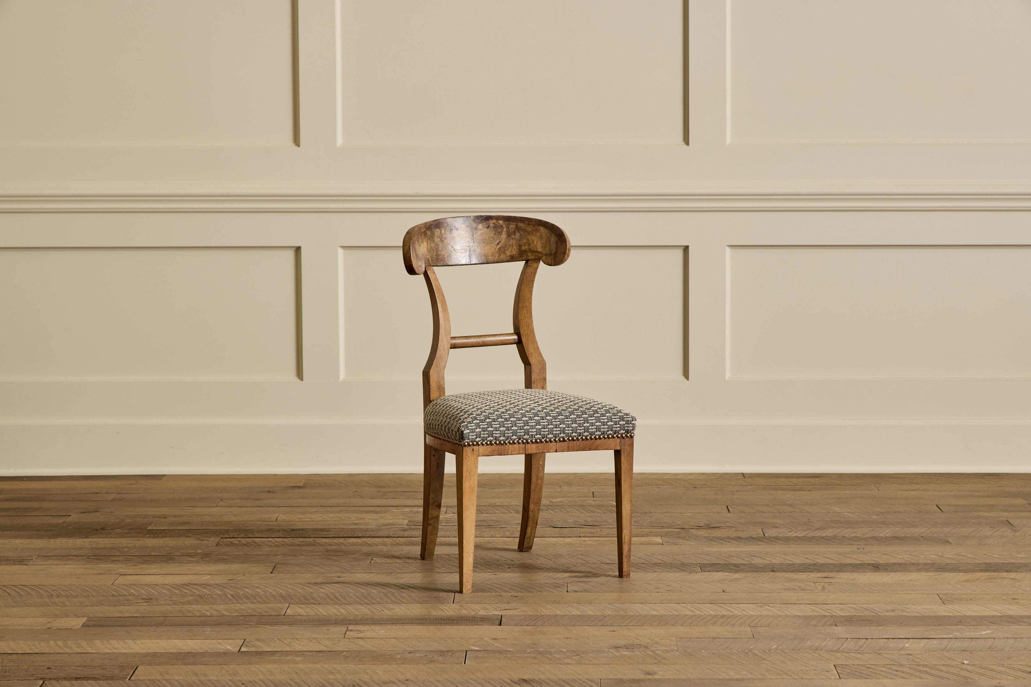 Pair Biedermeier Side Chairs