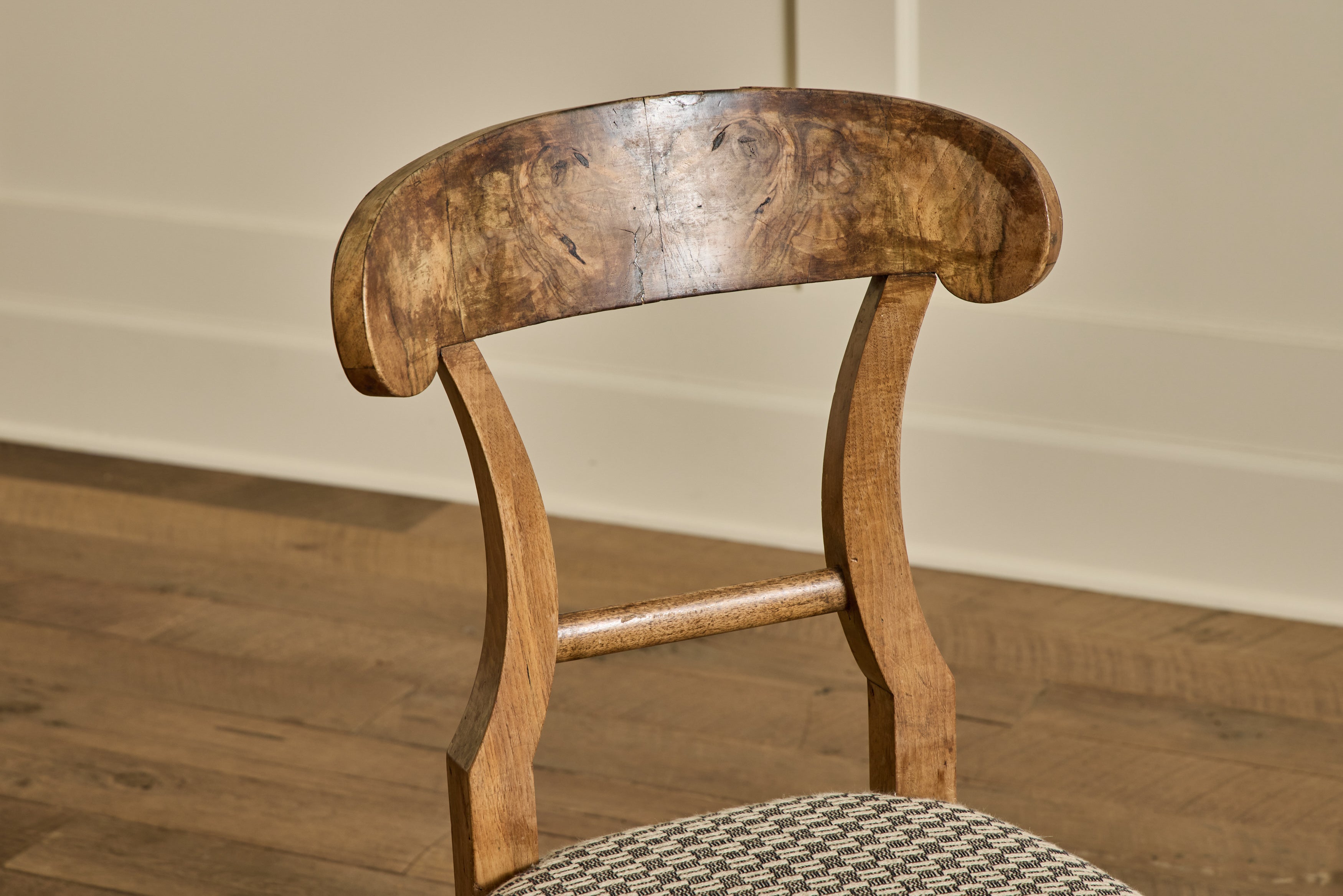 Pair Biedermeier Side Chairs