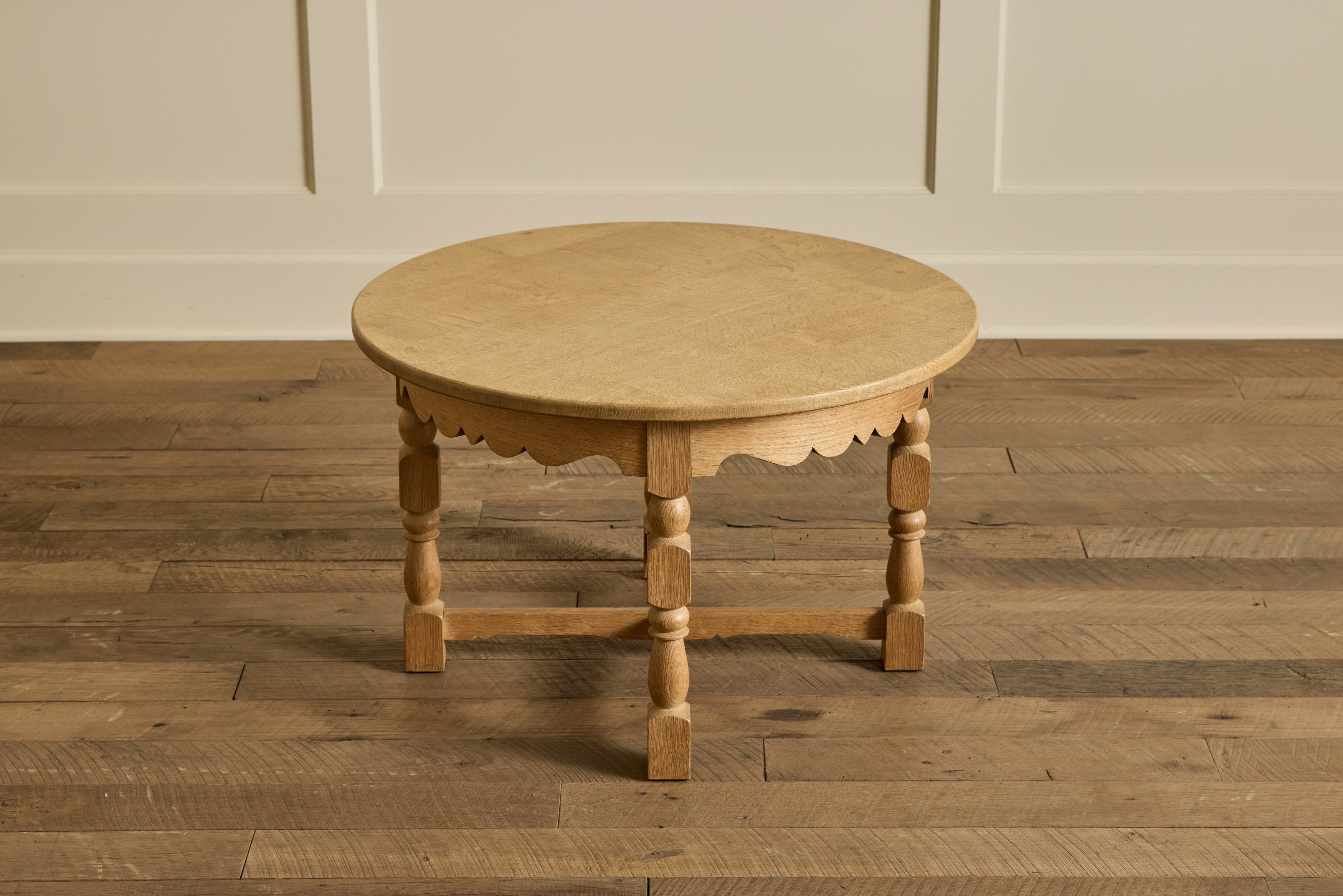 Kjaernulf Round Oak Side Table