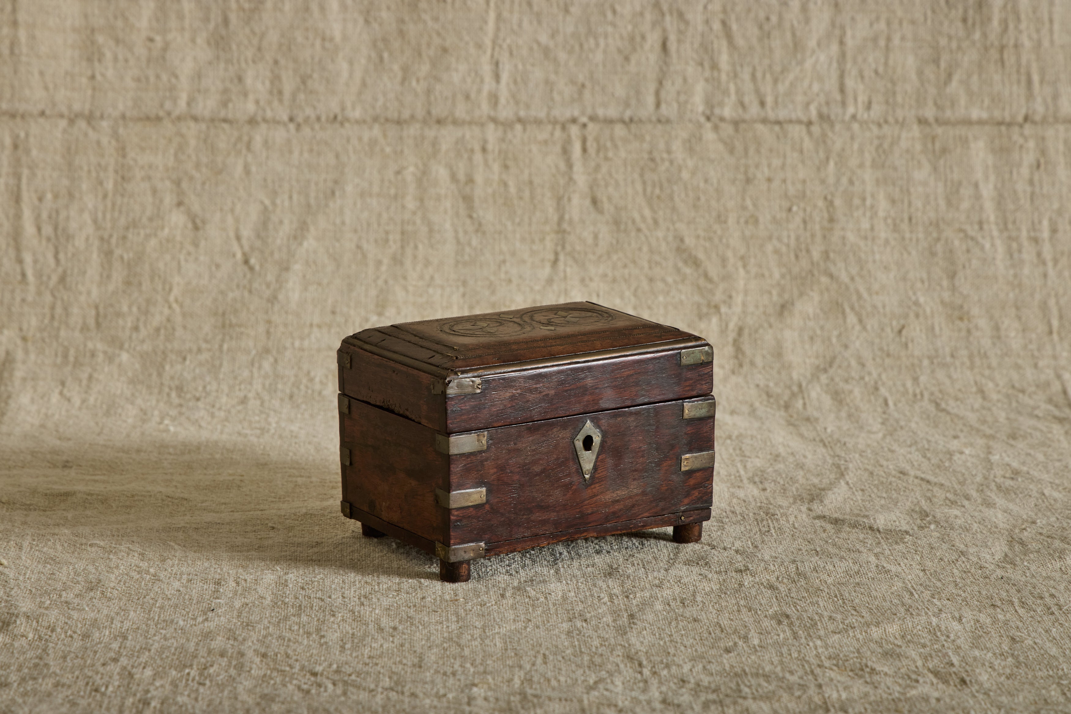 Brass Inlay Perfume Box No. 1