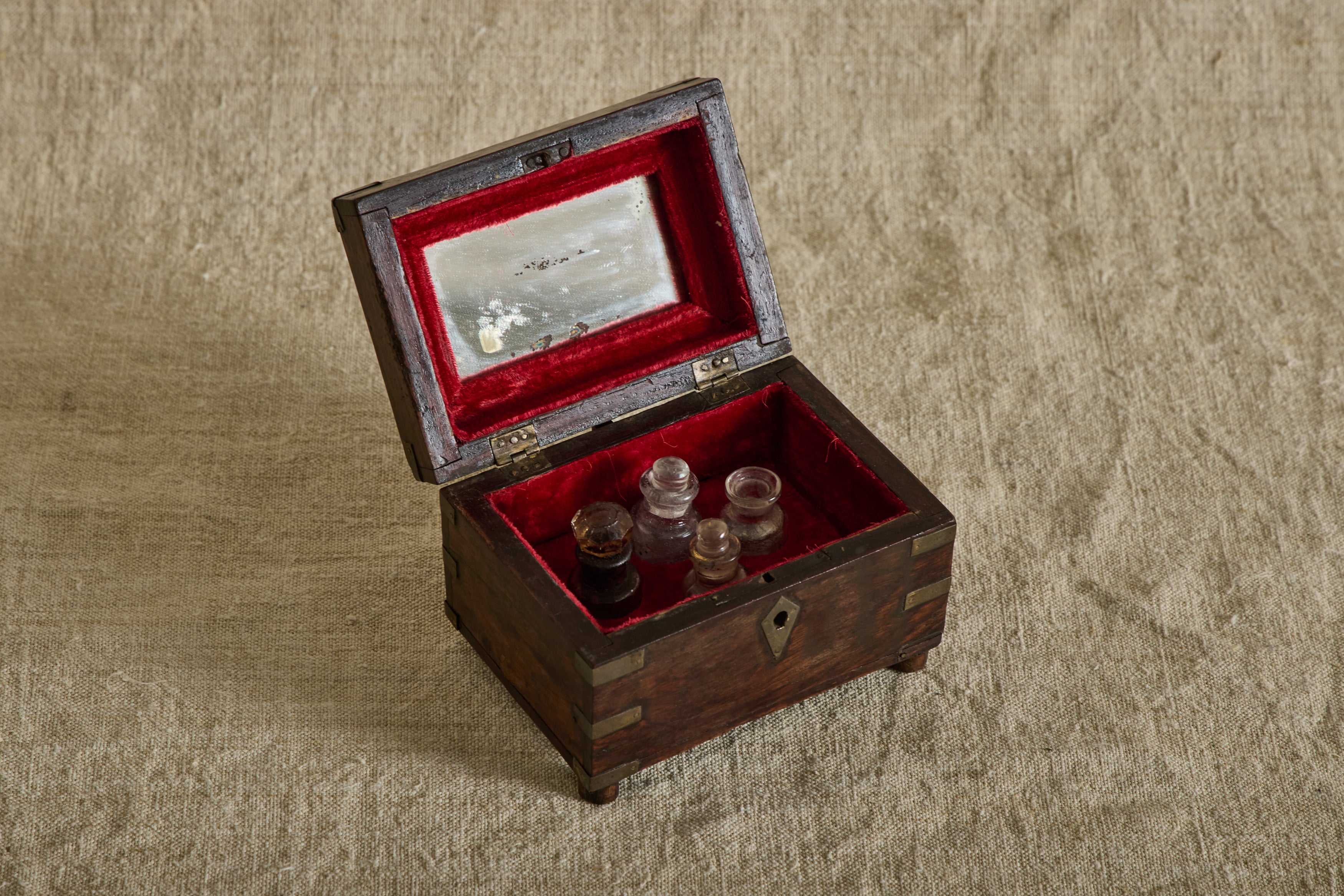 Brass Inlay Perfume Box No. 1