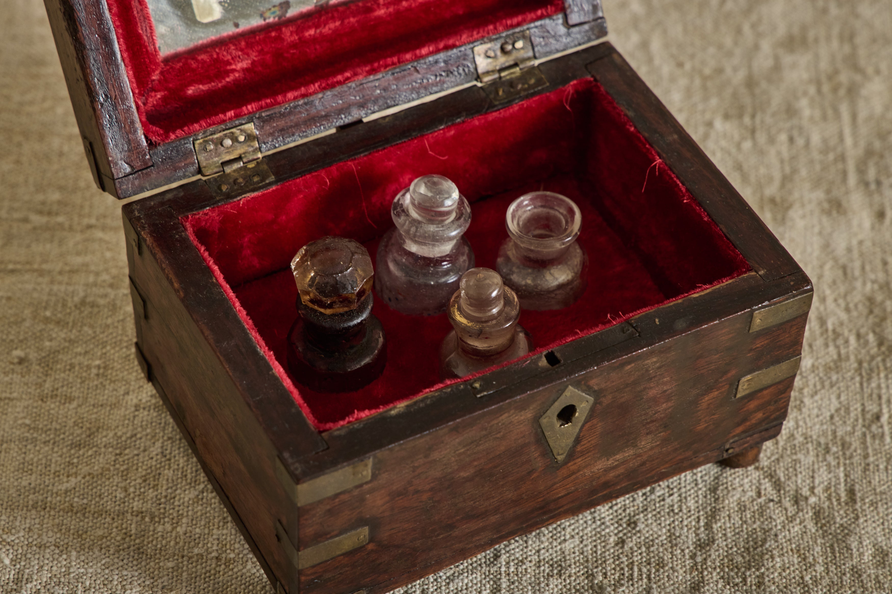 Brass Inlay Perfume Box No. 1
