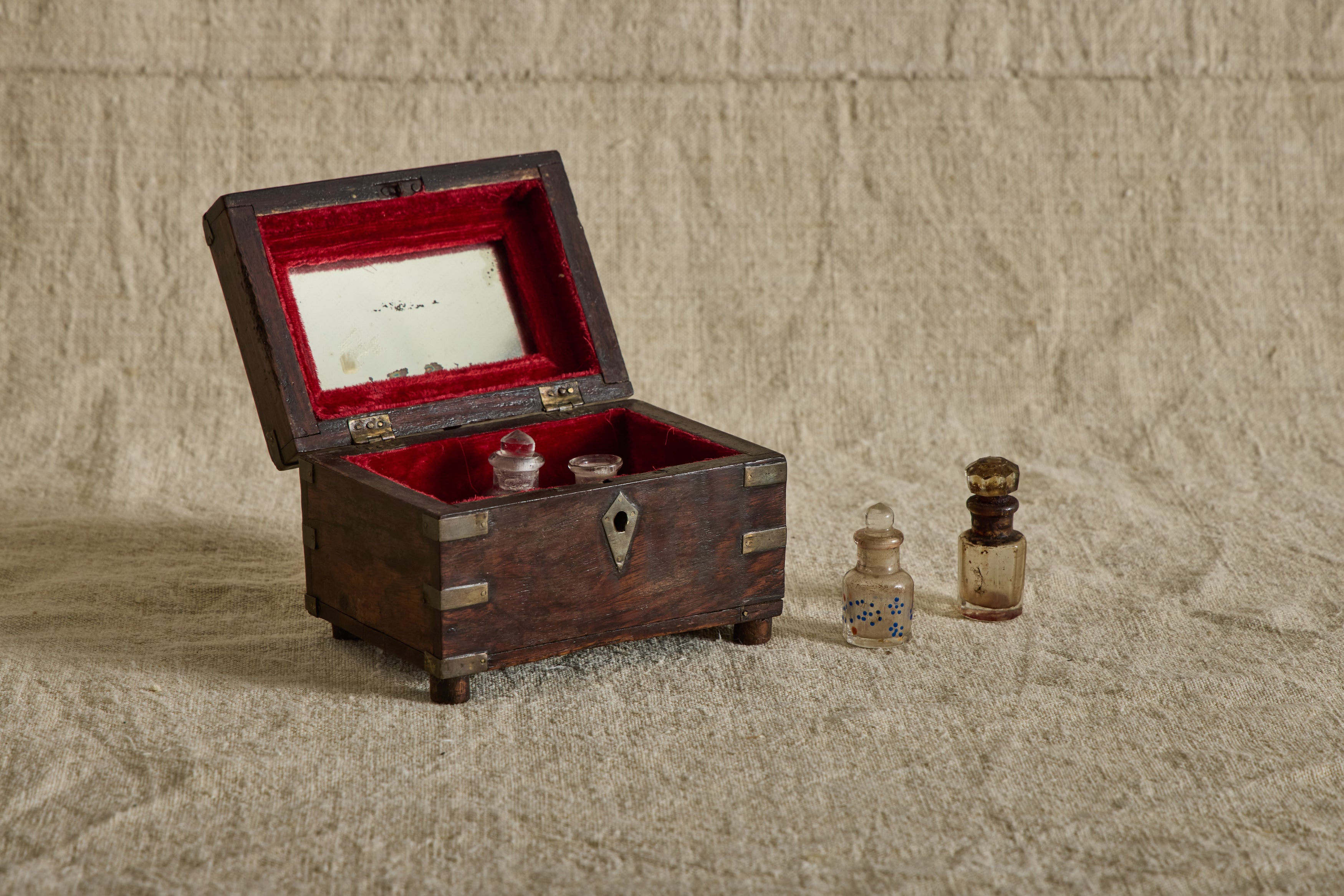 Brass Inlay Perfume Box No. 1
