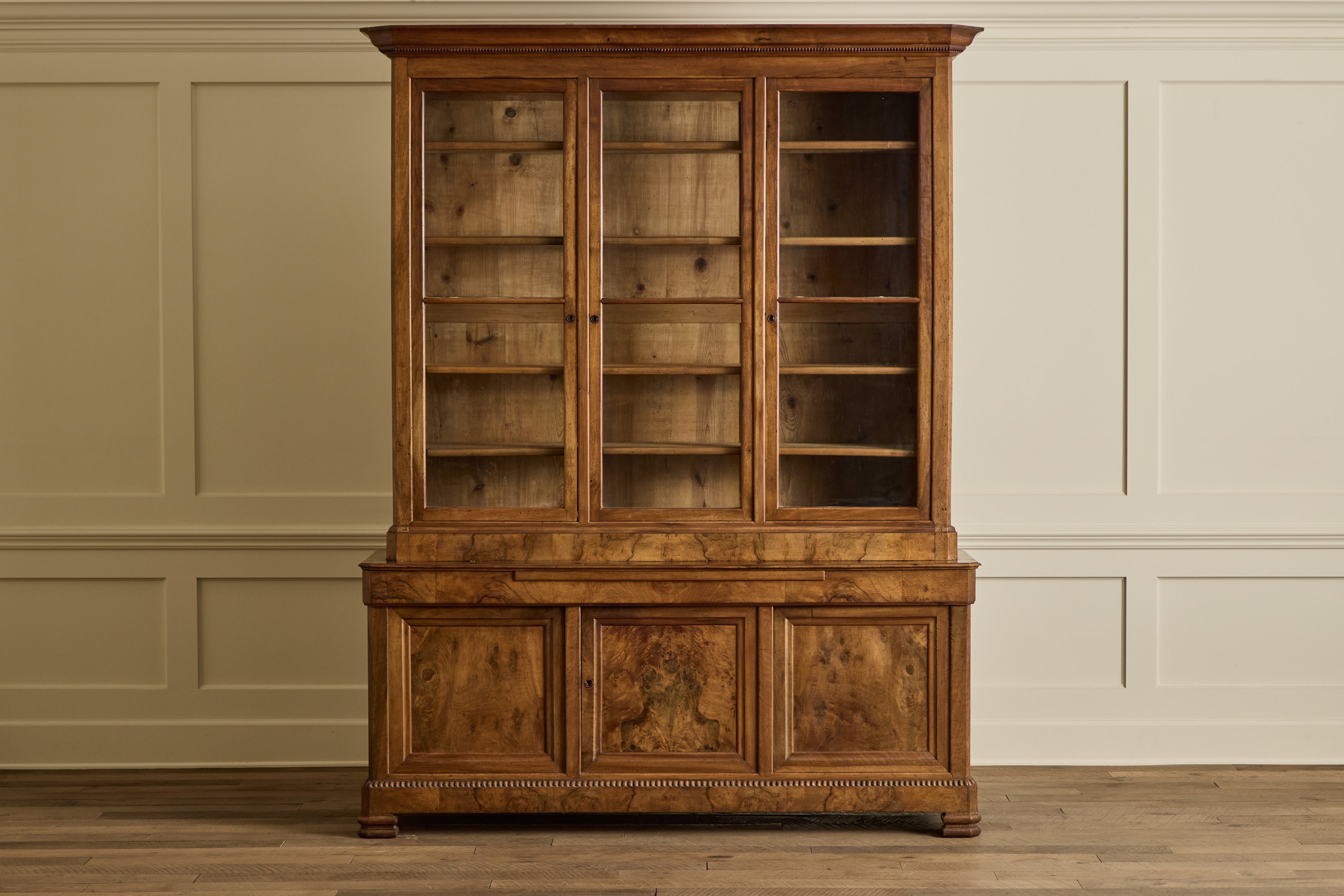 19th Century Library Cabinet