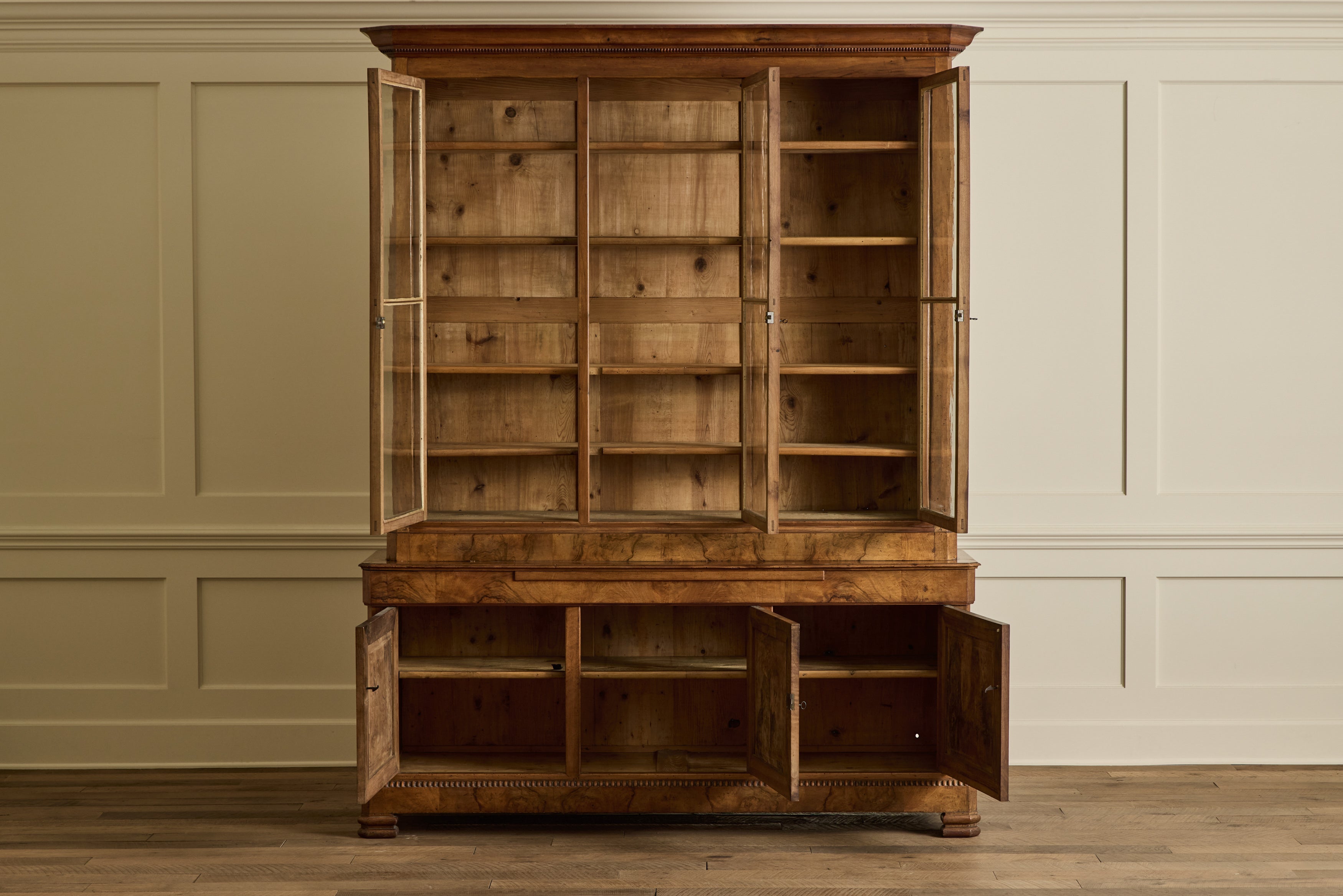 19th Century Library Cabinet