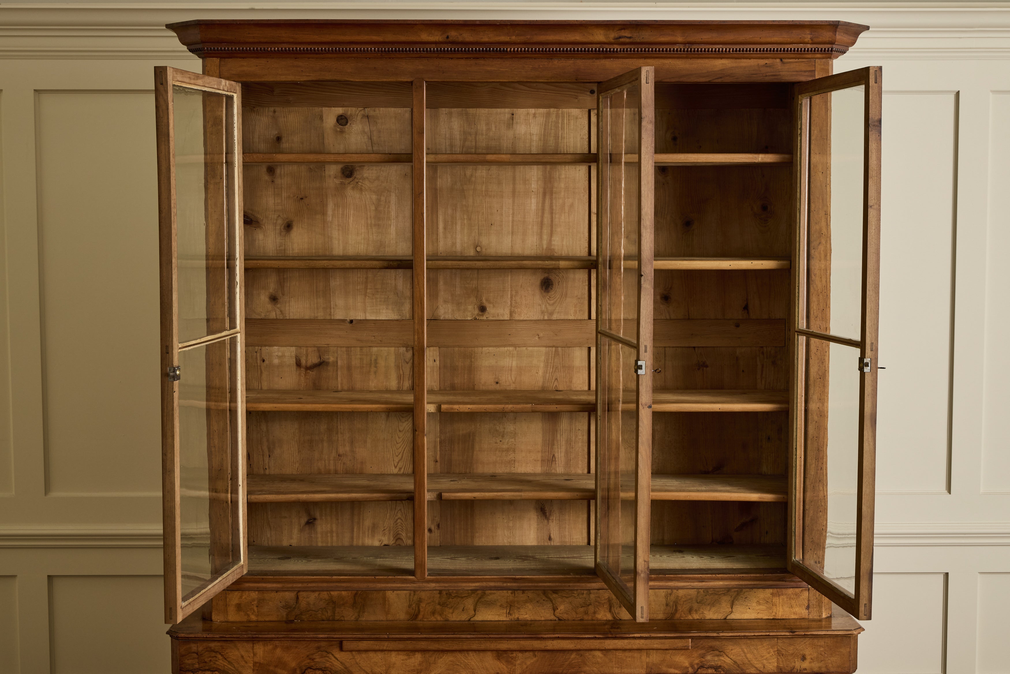 19th Century Library Cabinet