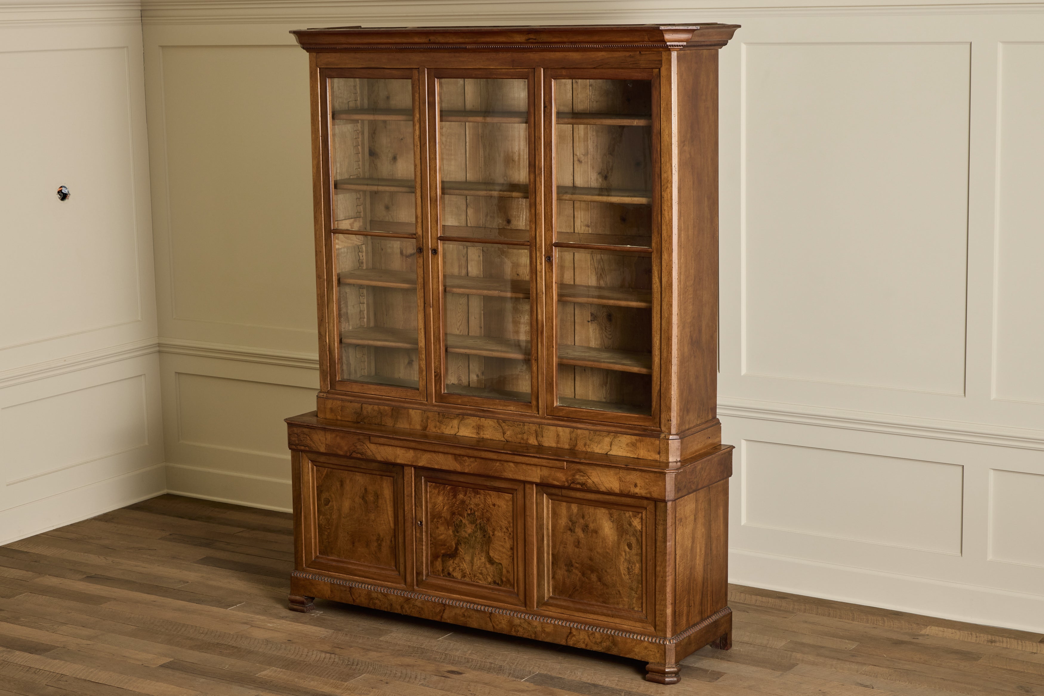 19th Century Library Cabinet