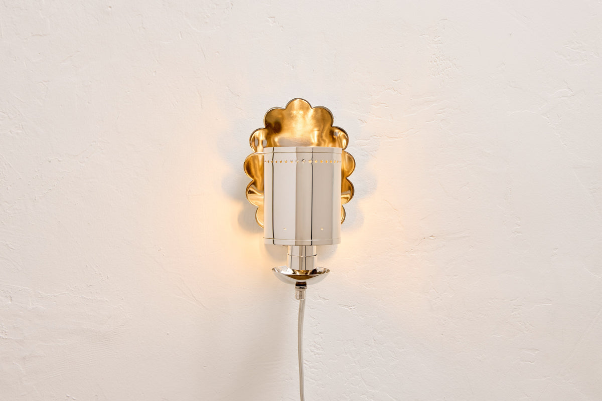 Scallop Sconce Shield
