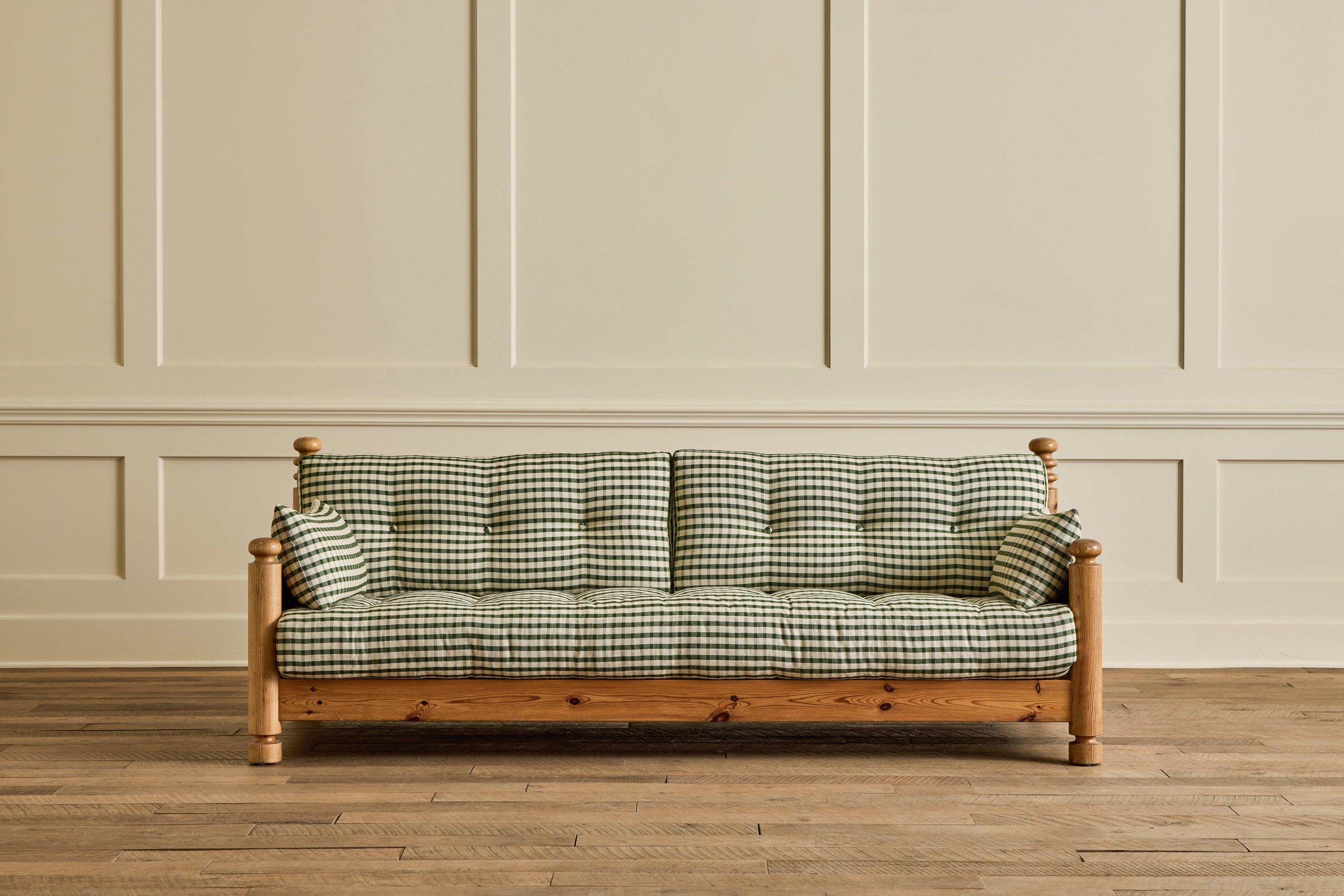 1970s Swedish Pine Sofa