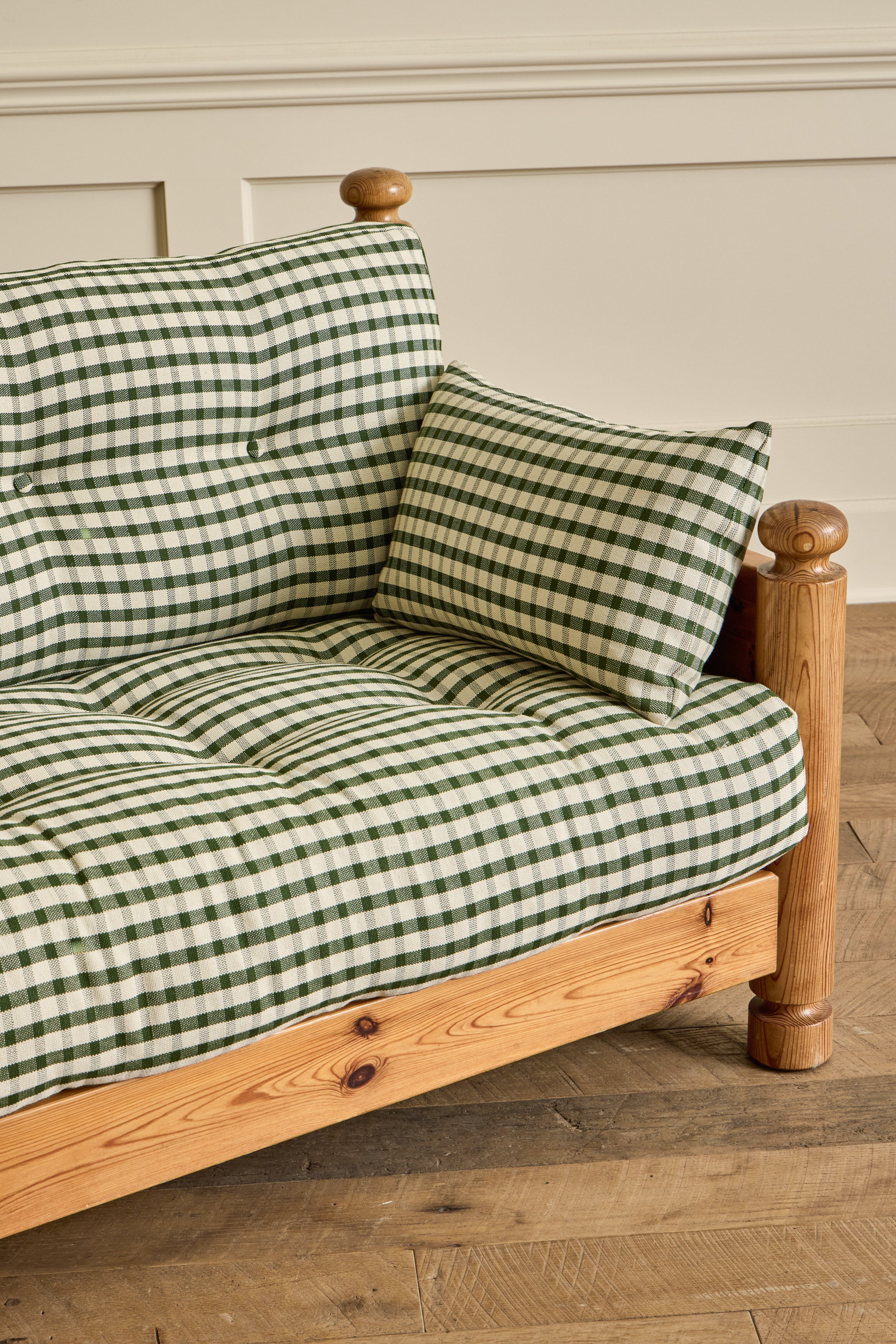 1970s Swedish Pine Sofa