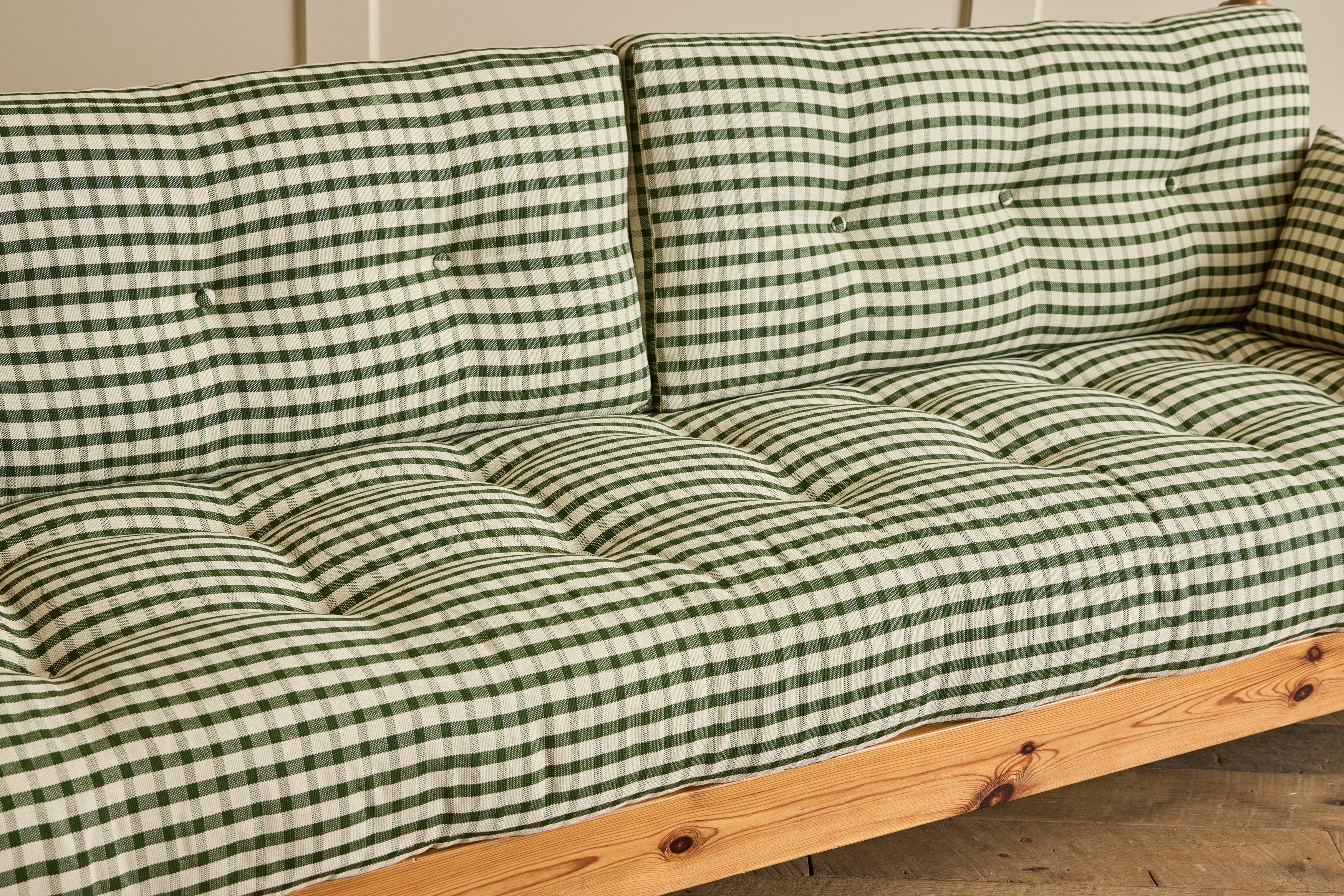 1970s Swedish Pine Sofa