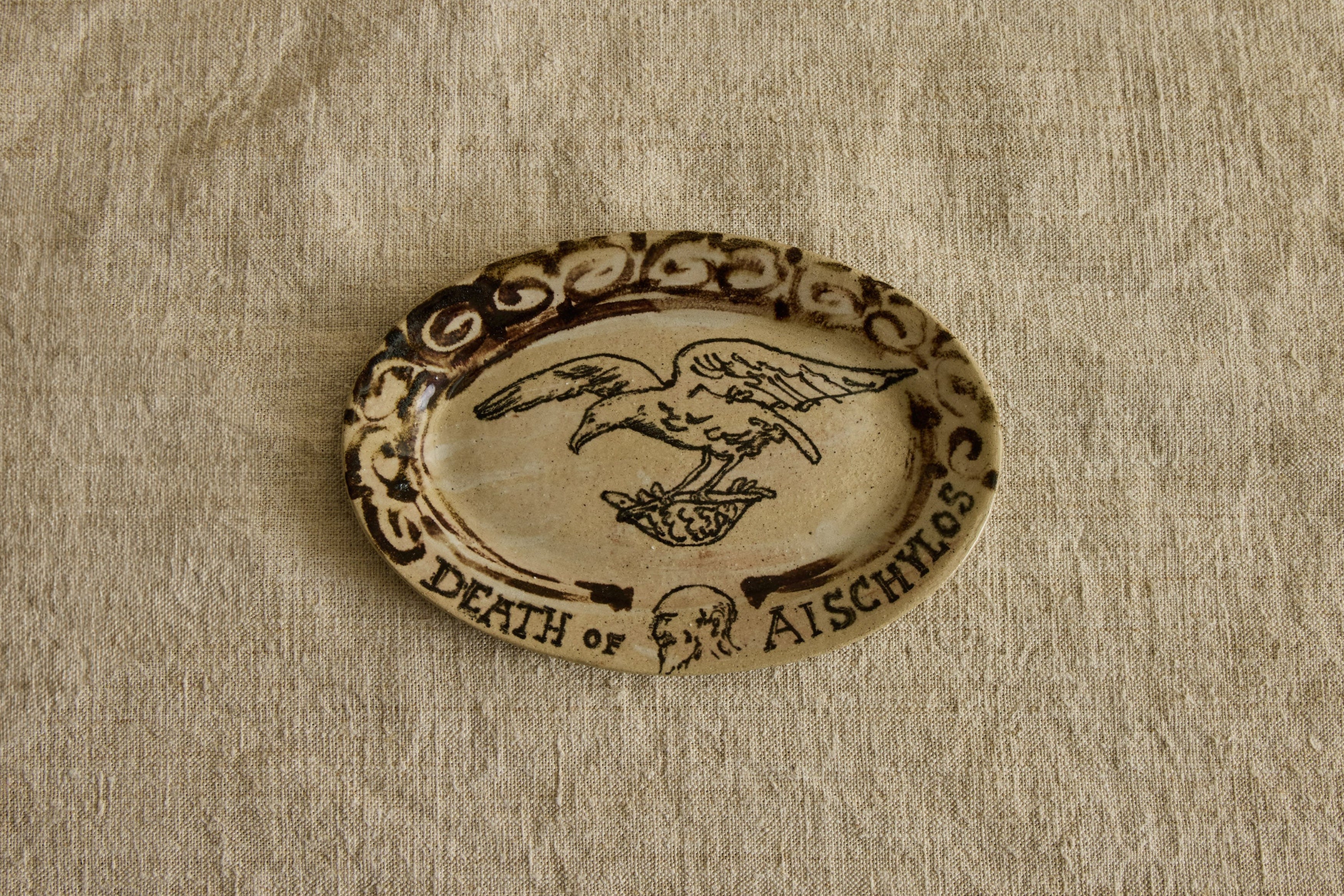 Oval Plate No. 4