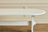 Oval Trestle Dining Table, 96"