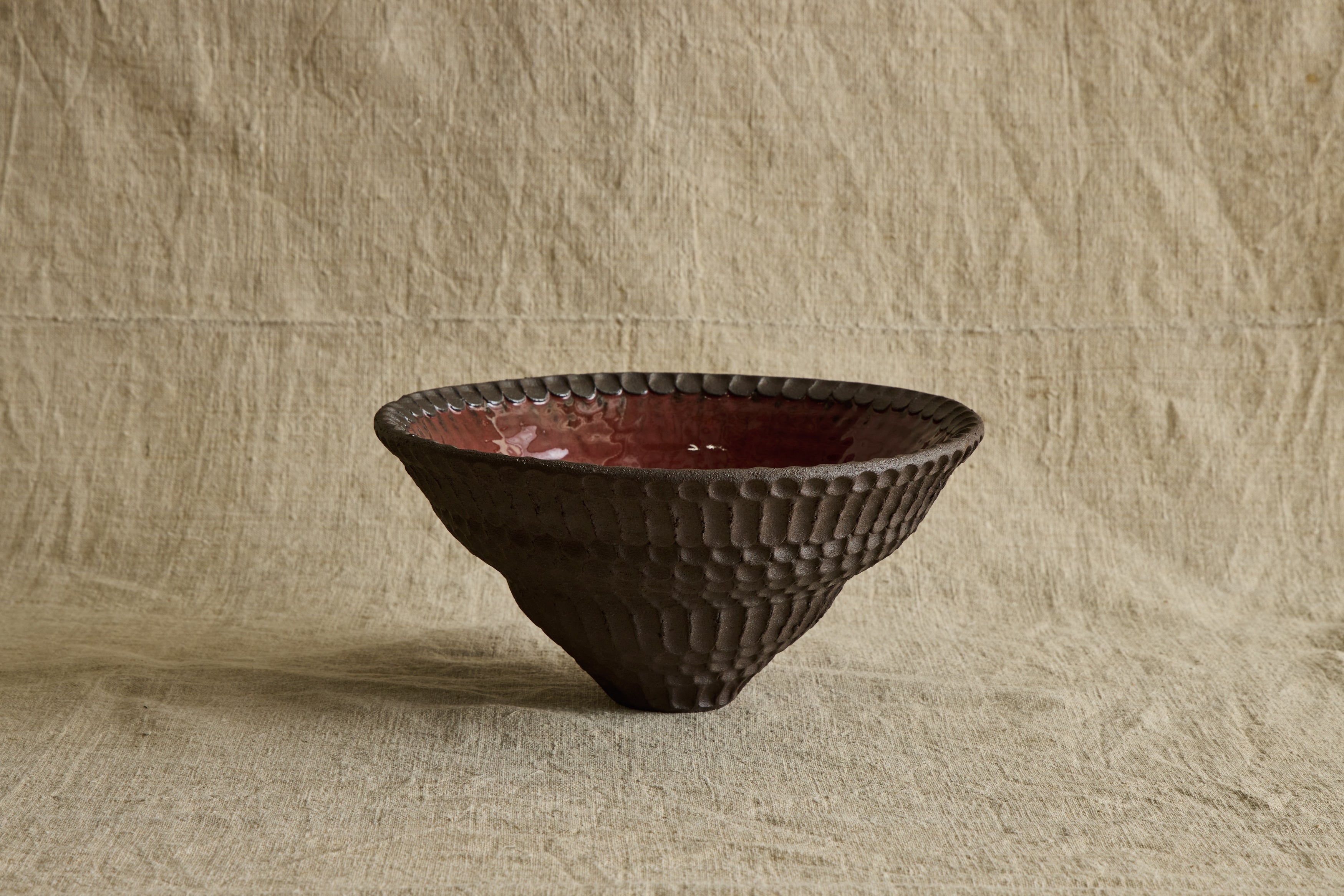 Large Red Earth Vase No. 1