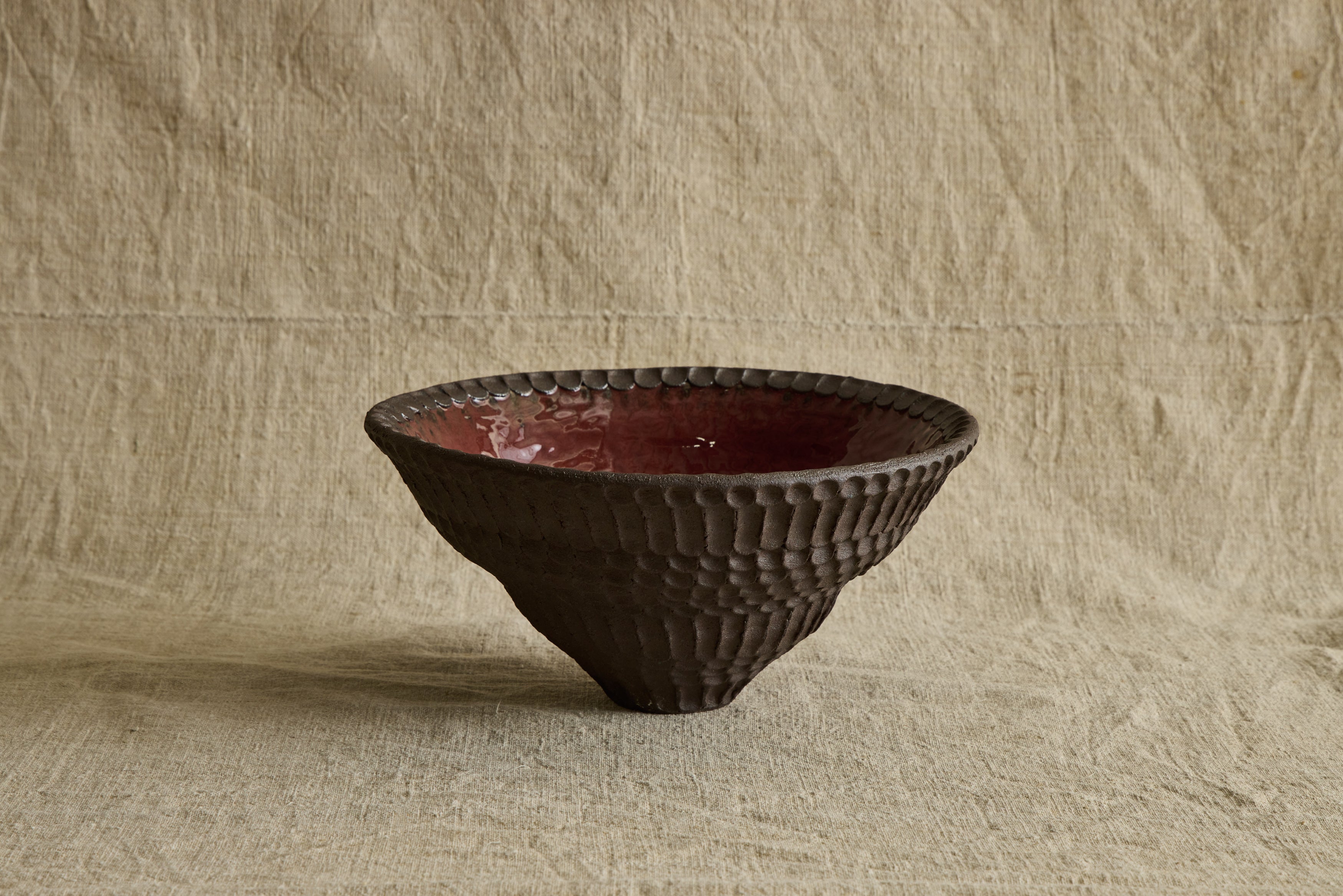 Large Red Earth Vase No. 1