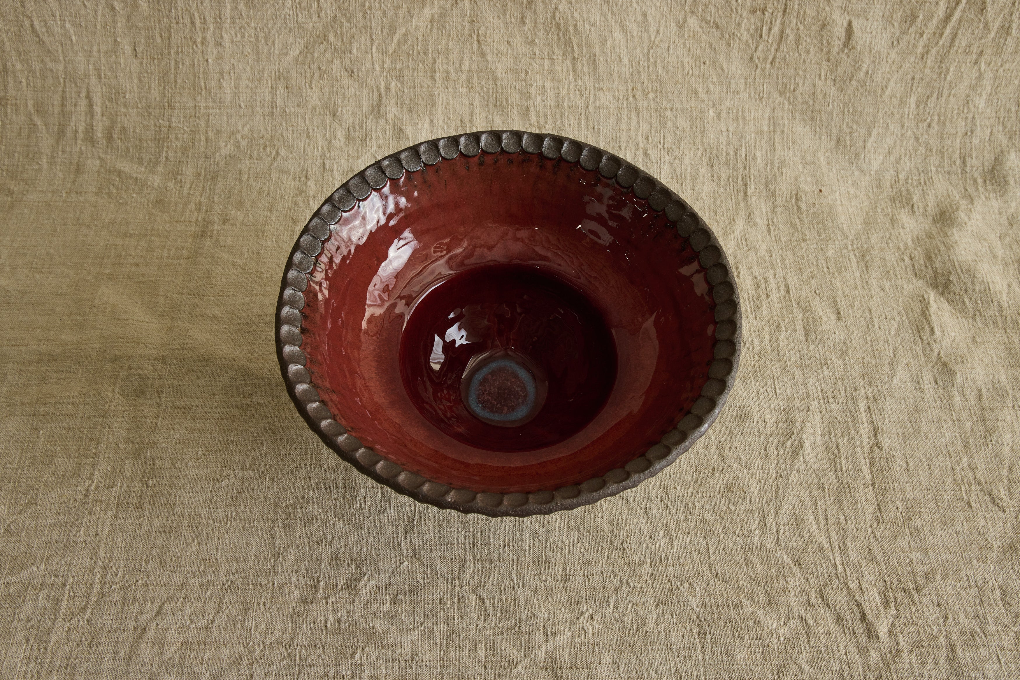 Large Red Earth Vase No. 1
