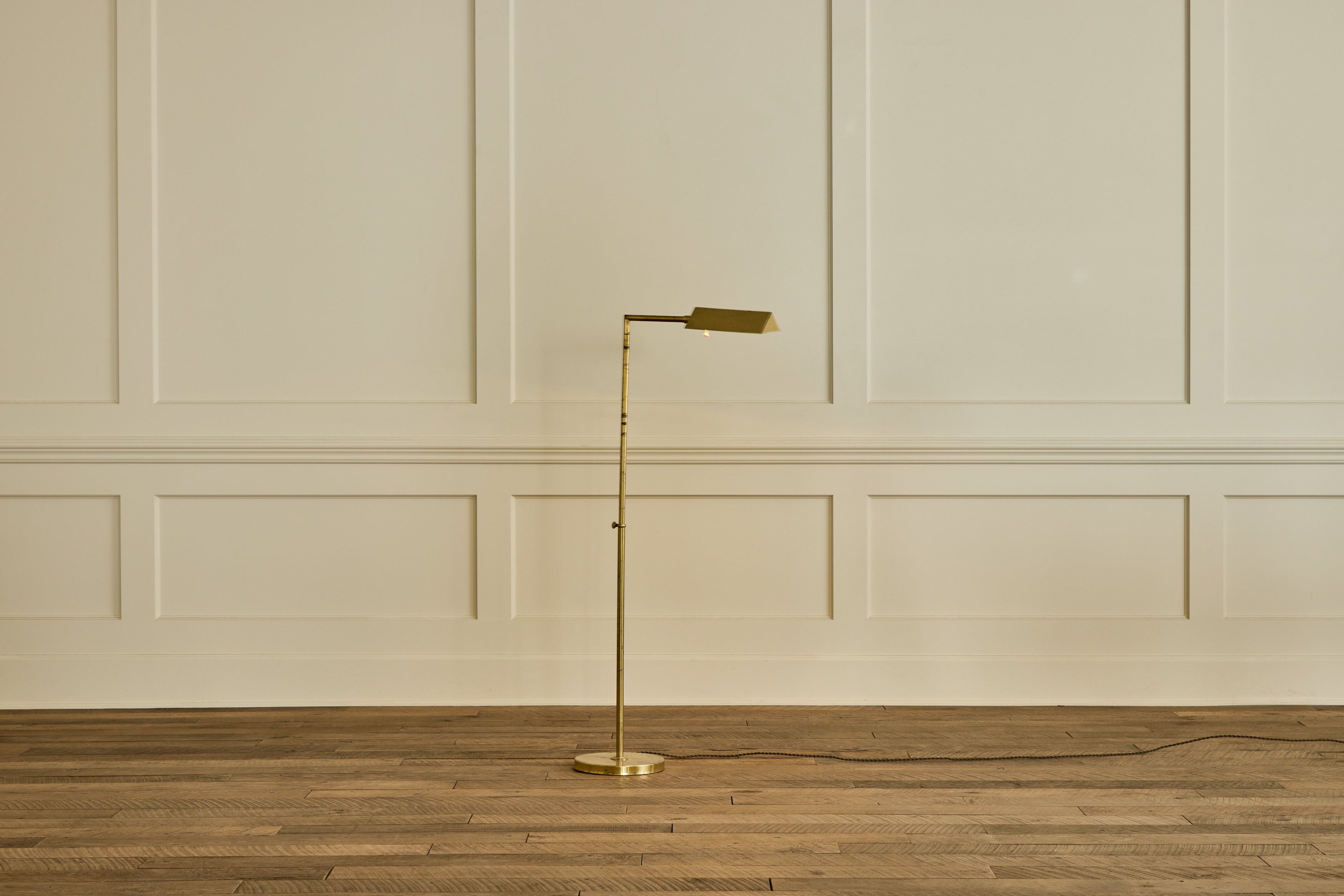 Mid Century Brass Reading Lamp No. 1