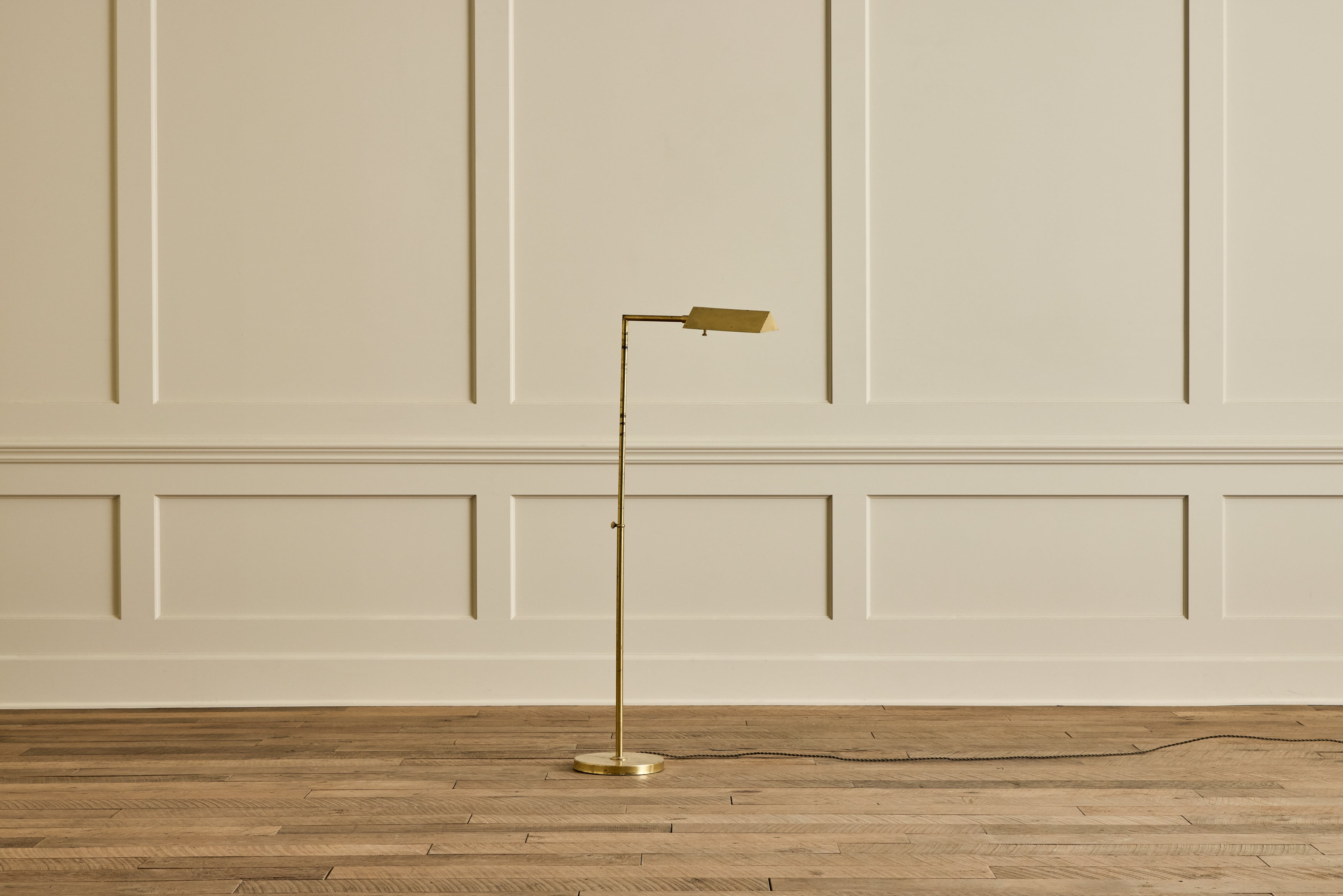 Mid Century Brass Reading Lamp No. 1