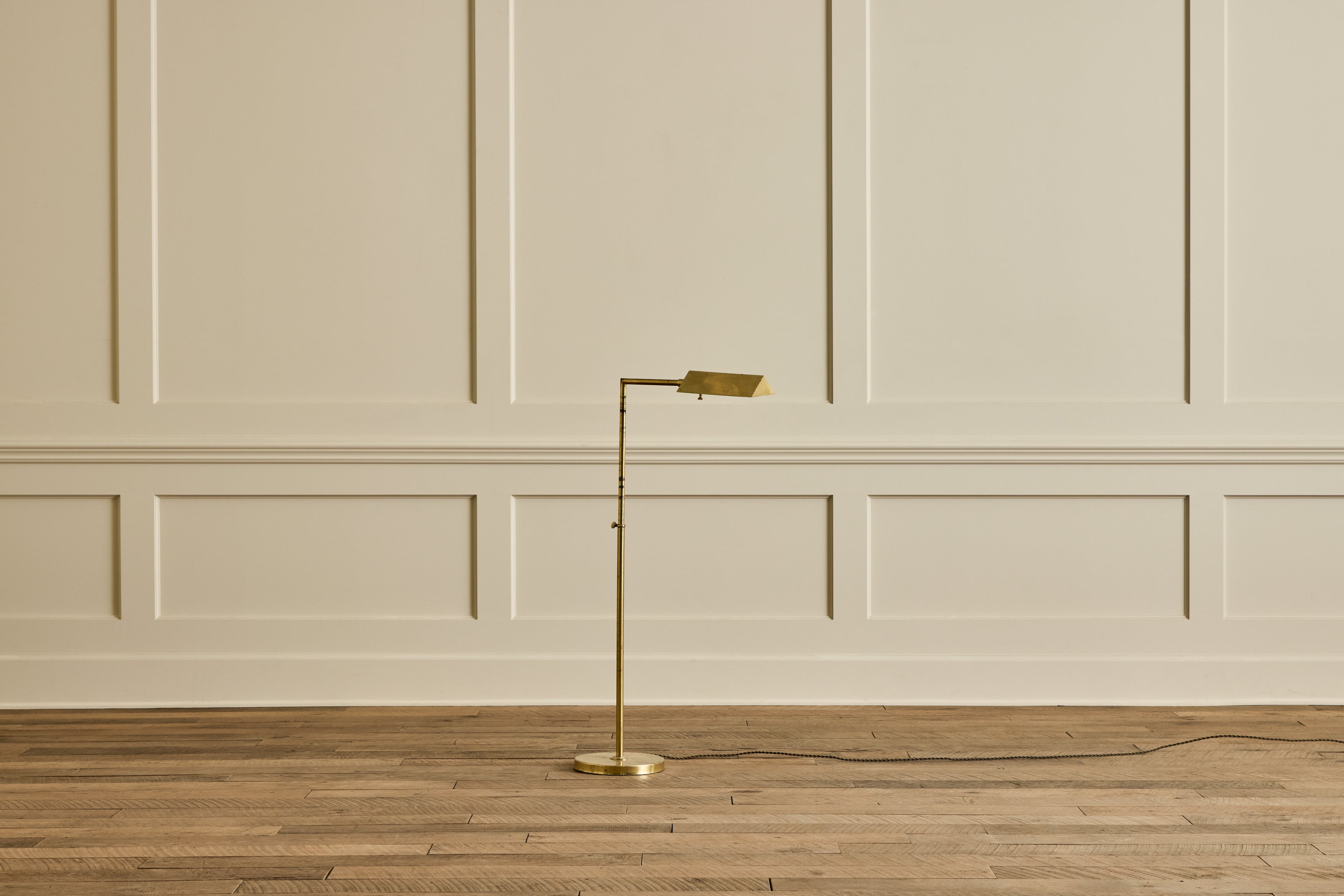 Mid Century Brass Reading Lamp No. 1