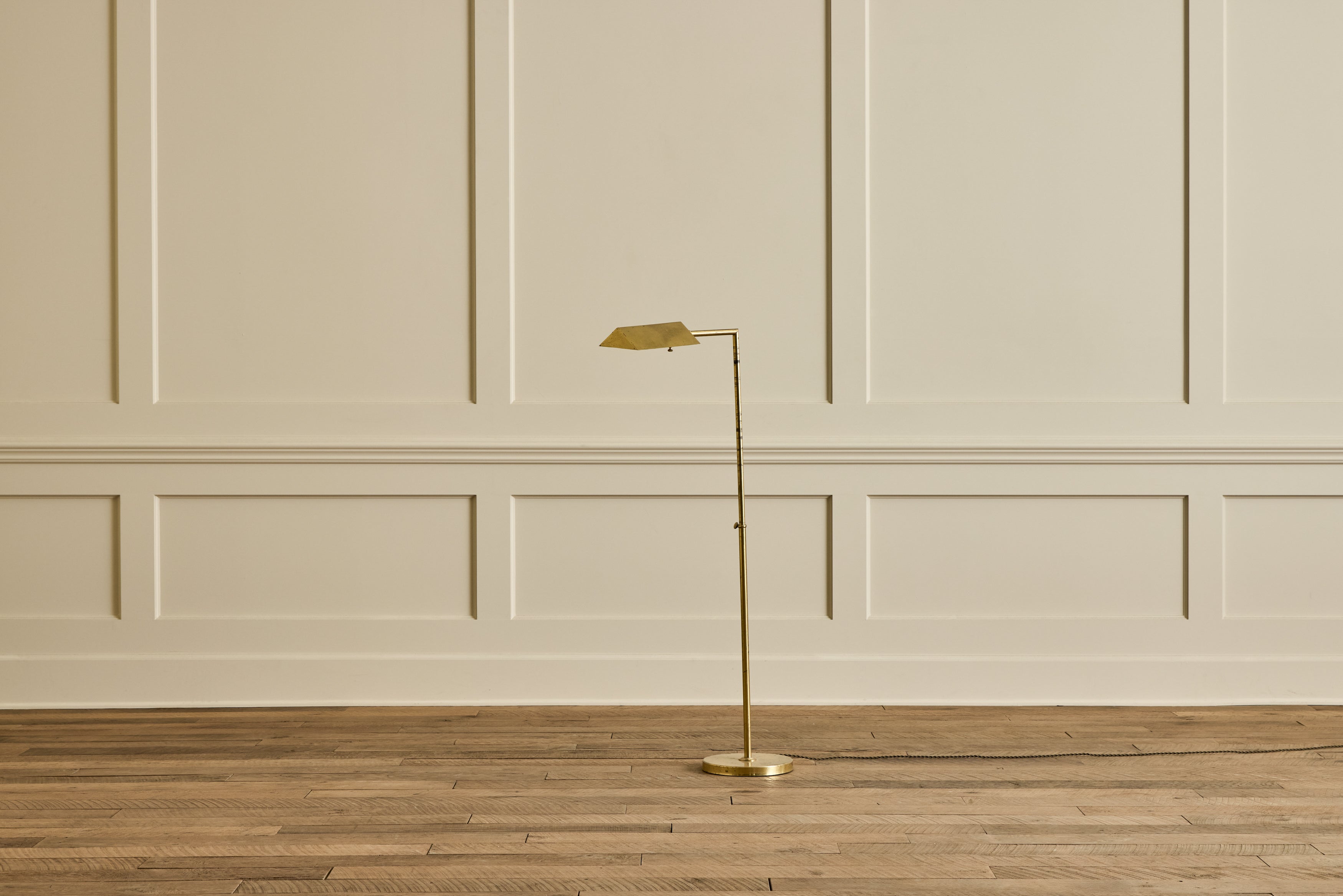 Mid Century Brass Reading Lamp No. 1