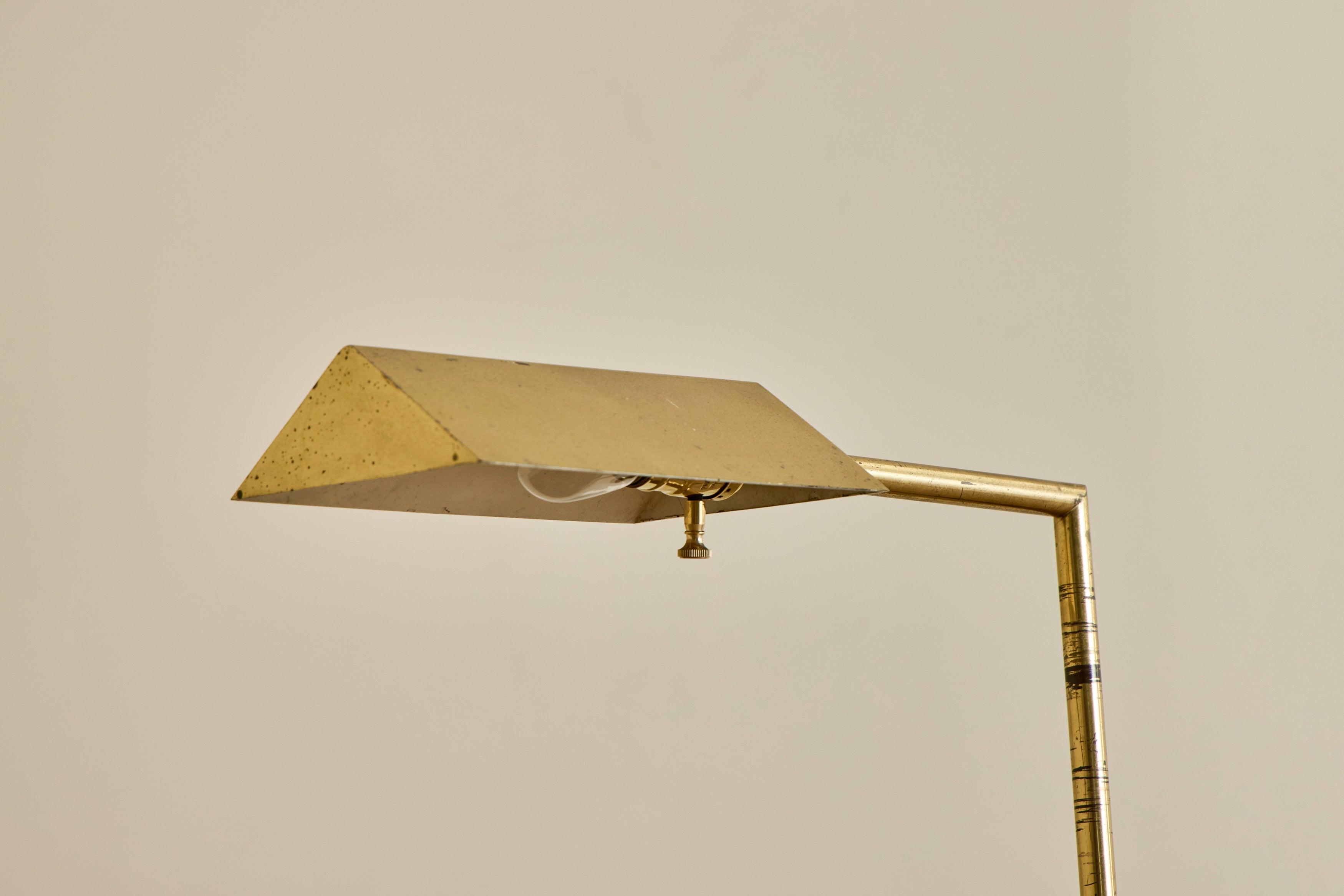 Mid Century Brass Reading Lamp No. 1