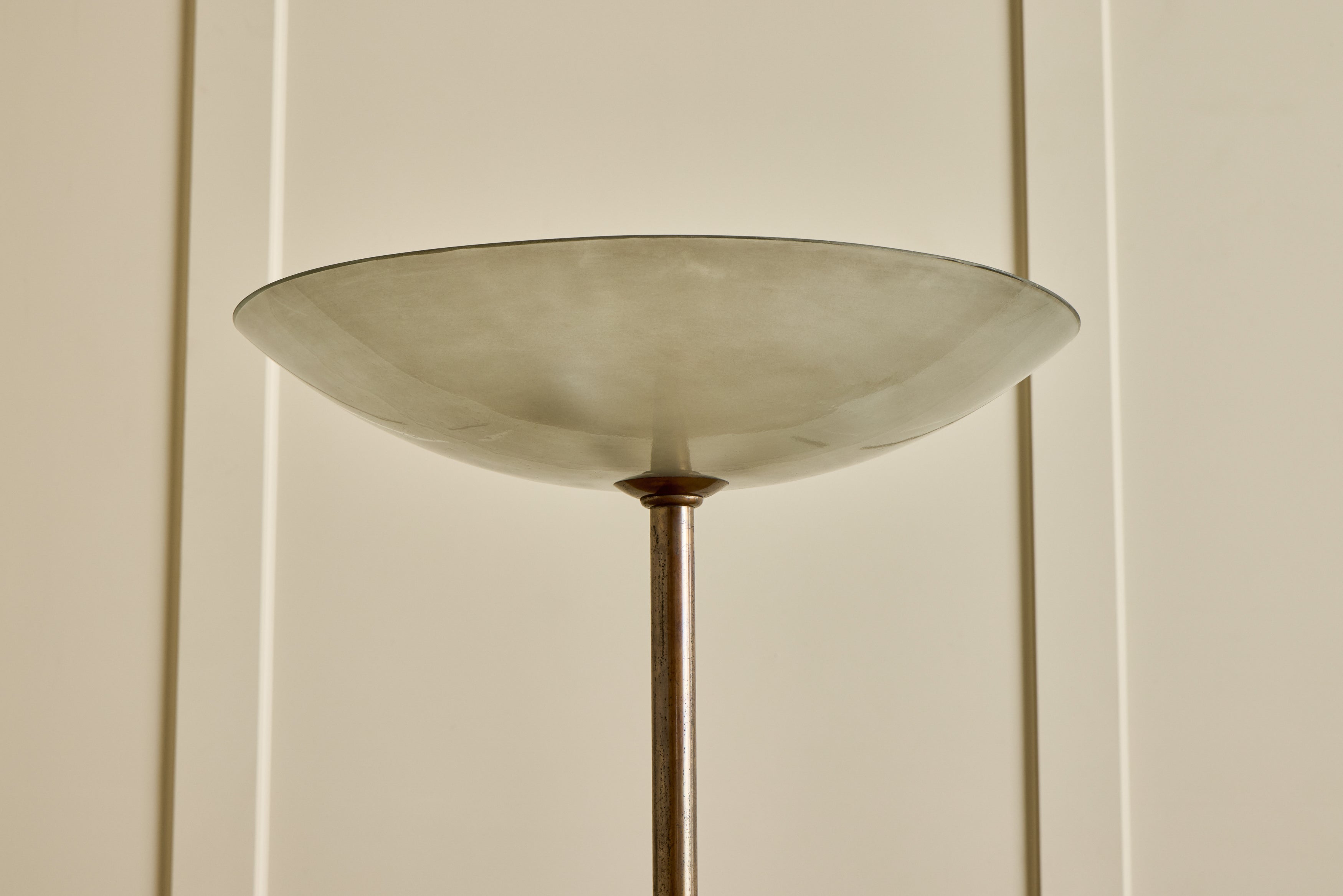 Brass Torchiere Floor Lamp