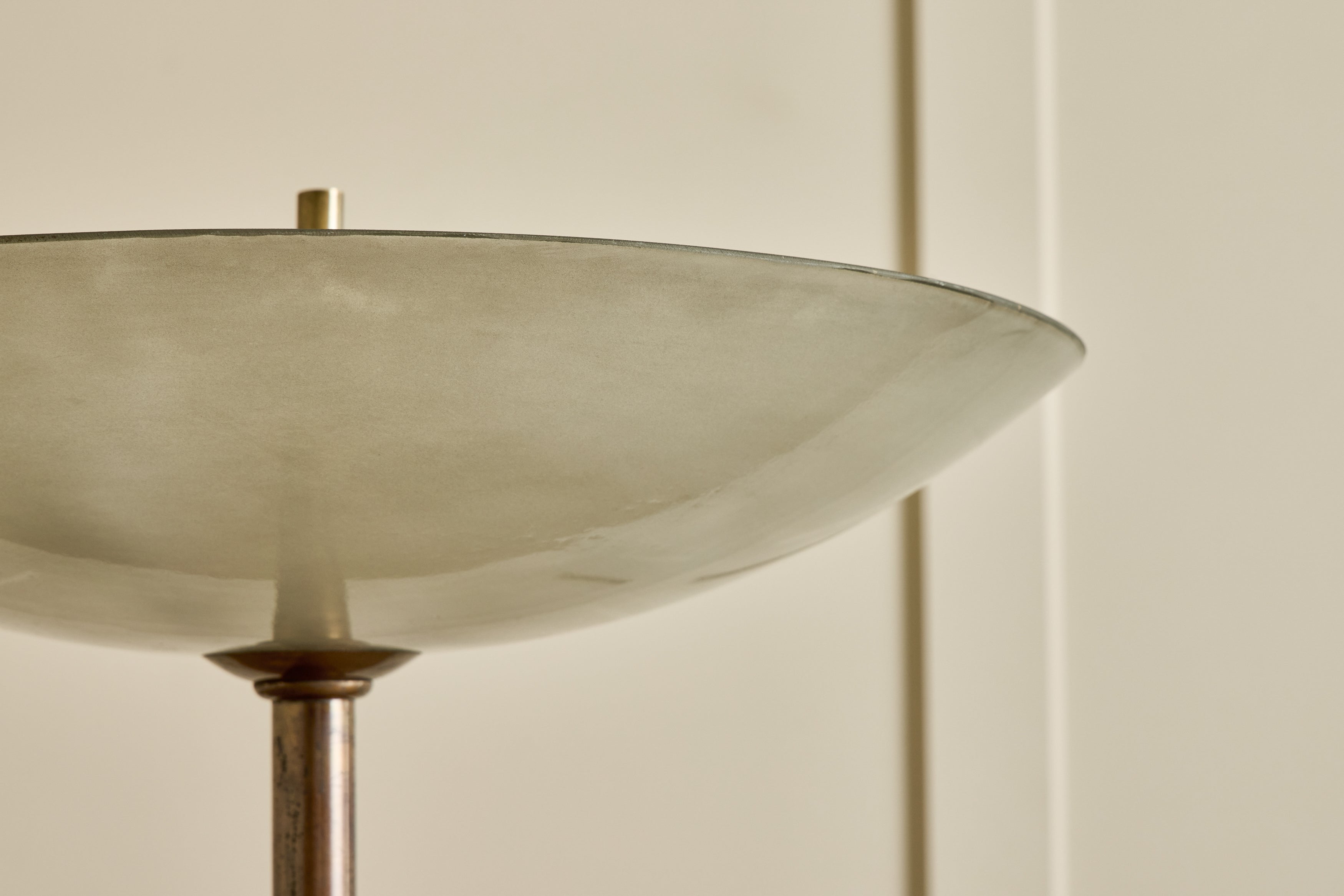 Brass Torchiere Floor Lamp