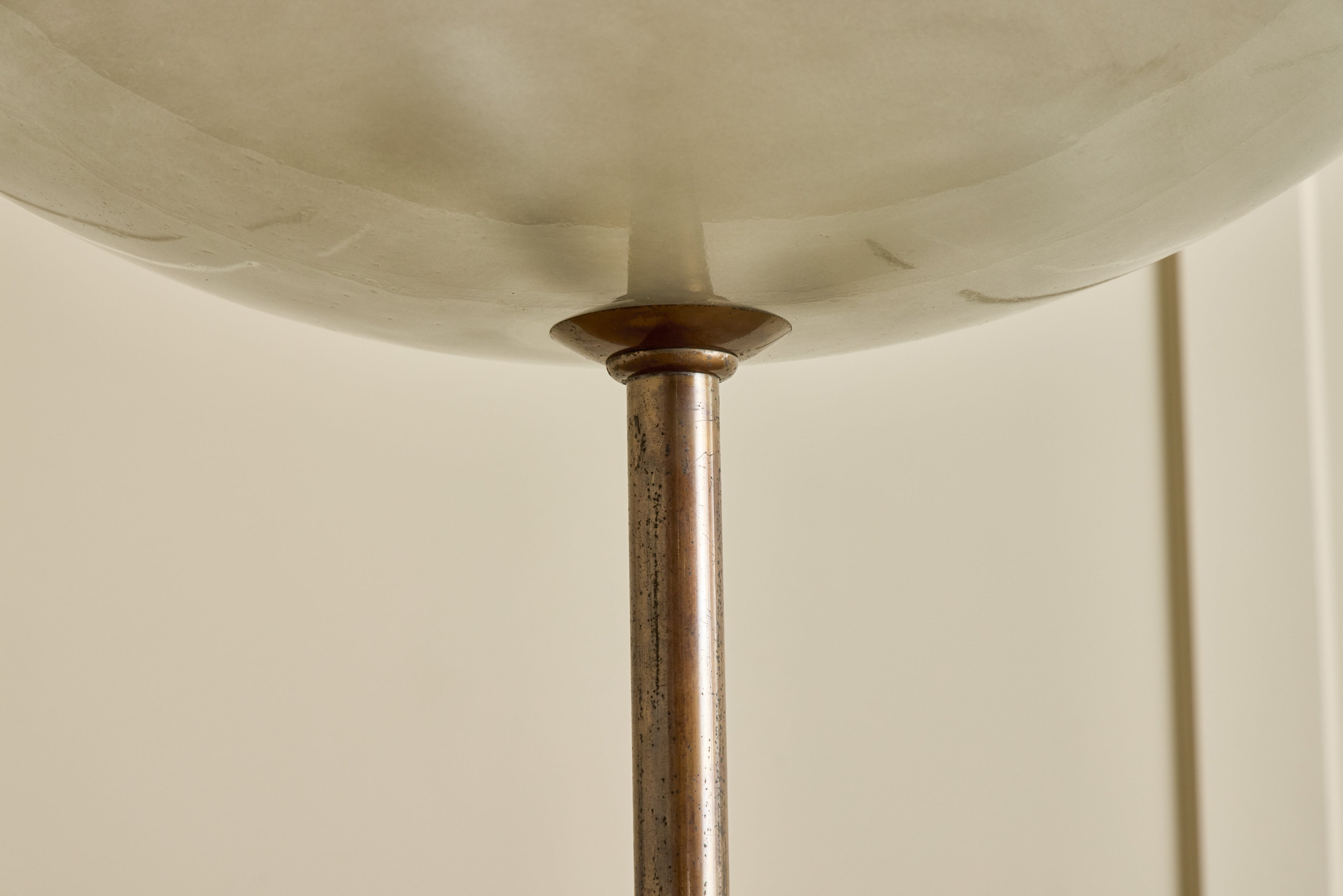 Brass Torchiere Floor Lamp
