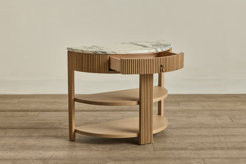 Demilune Side Table