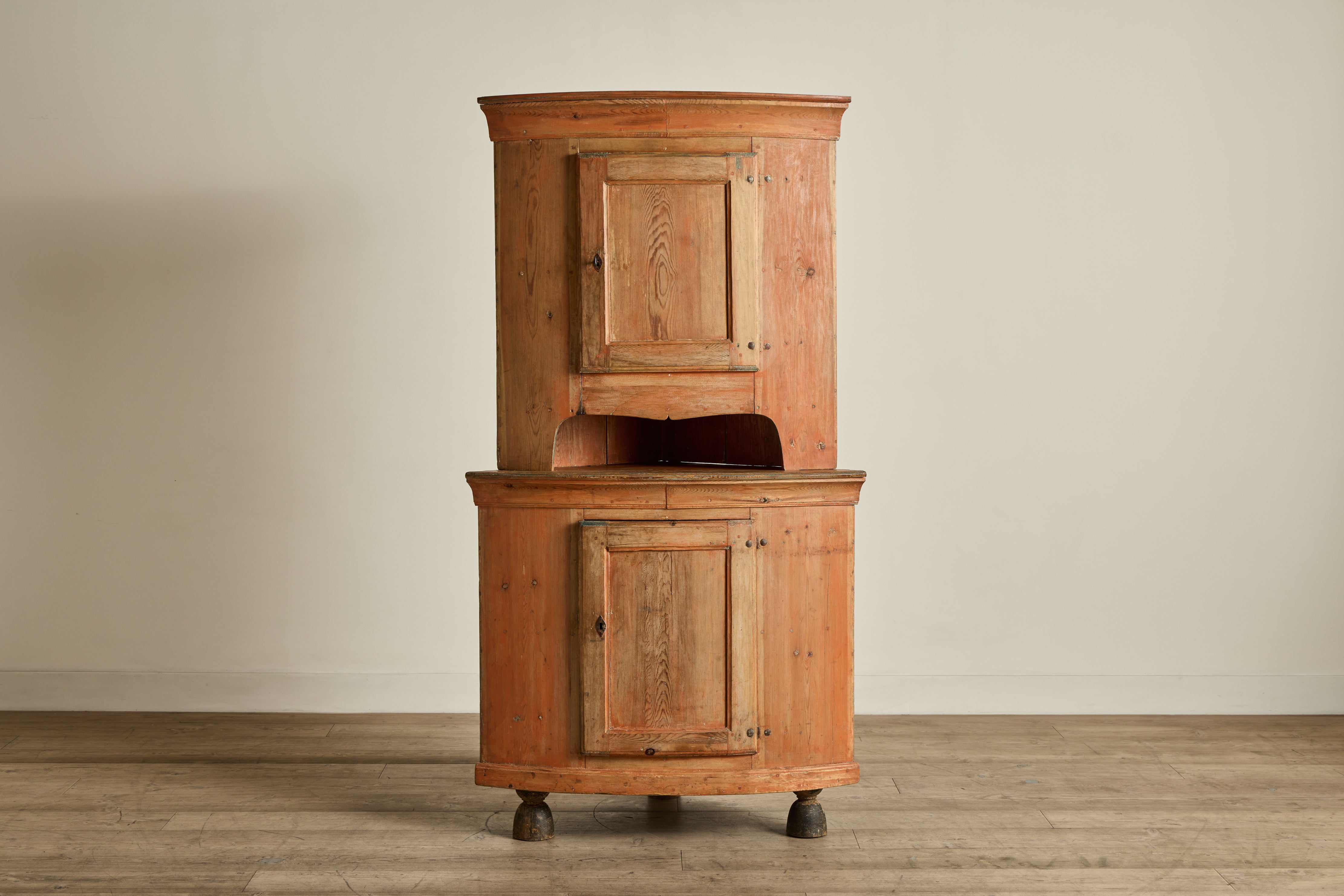 Rustic Corner Cabinet