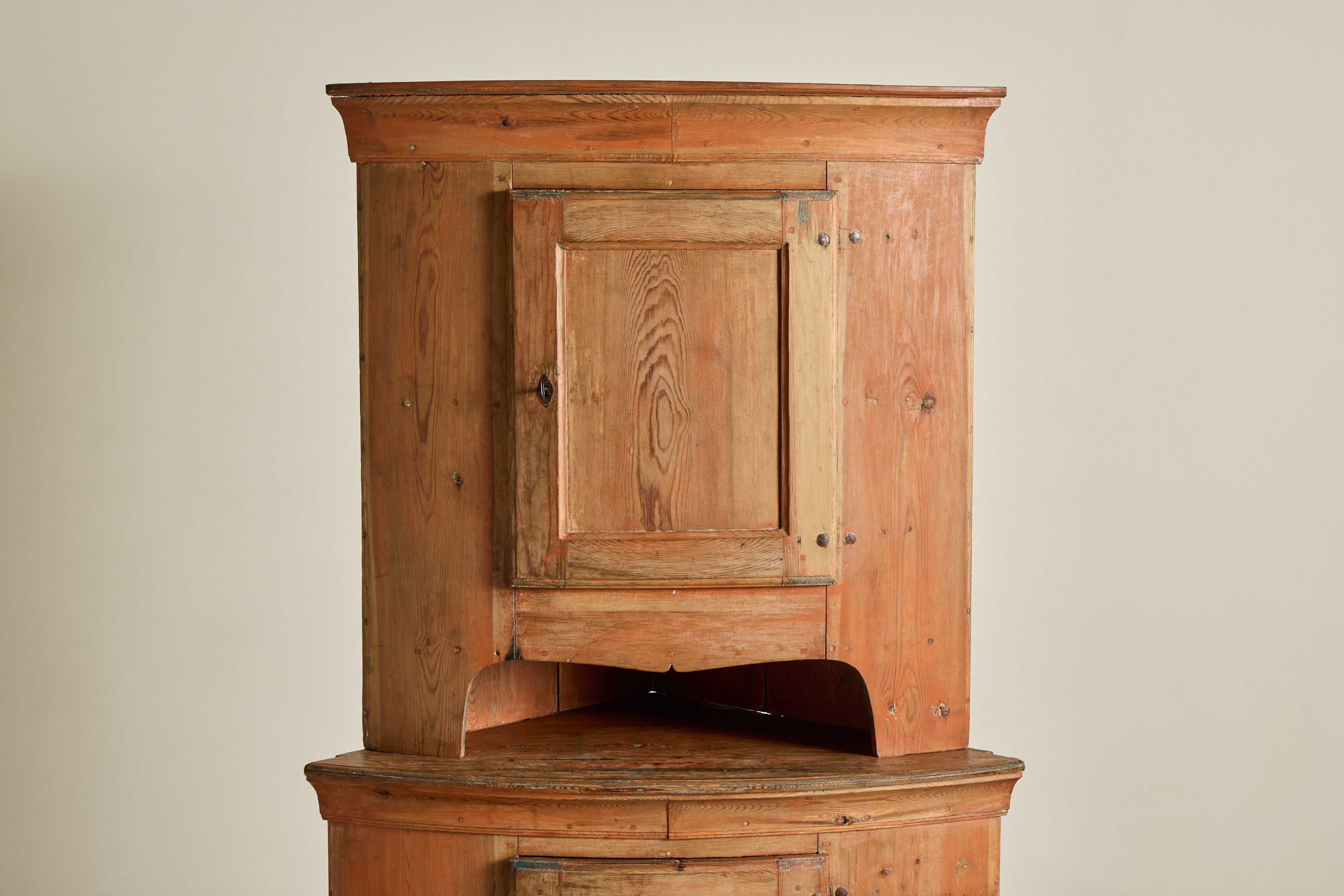 Rustic Corner Cabinet