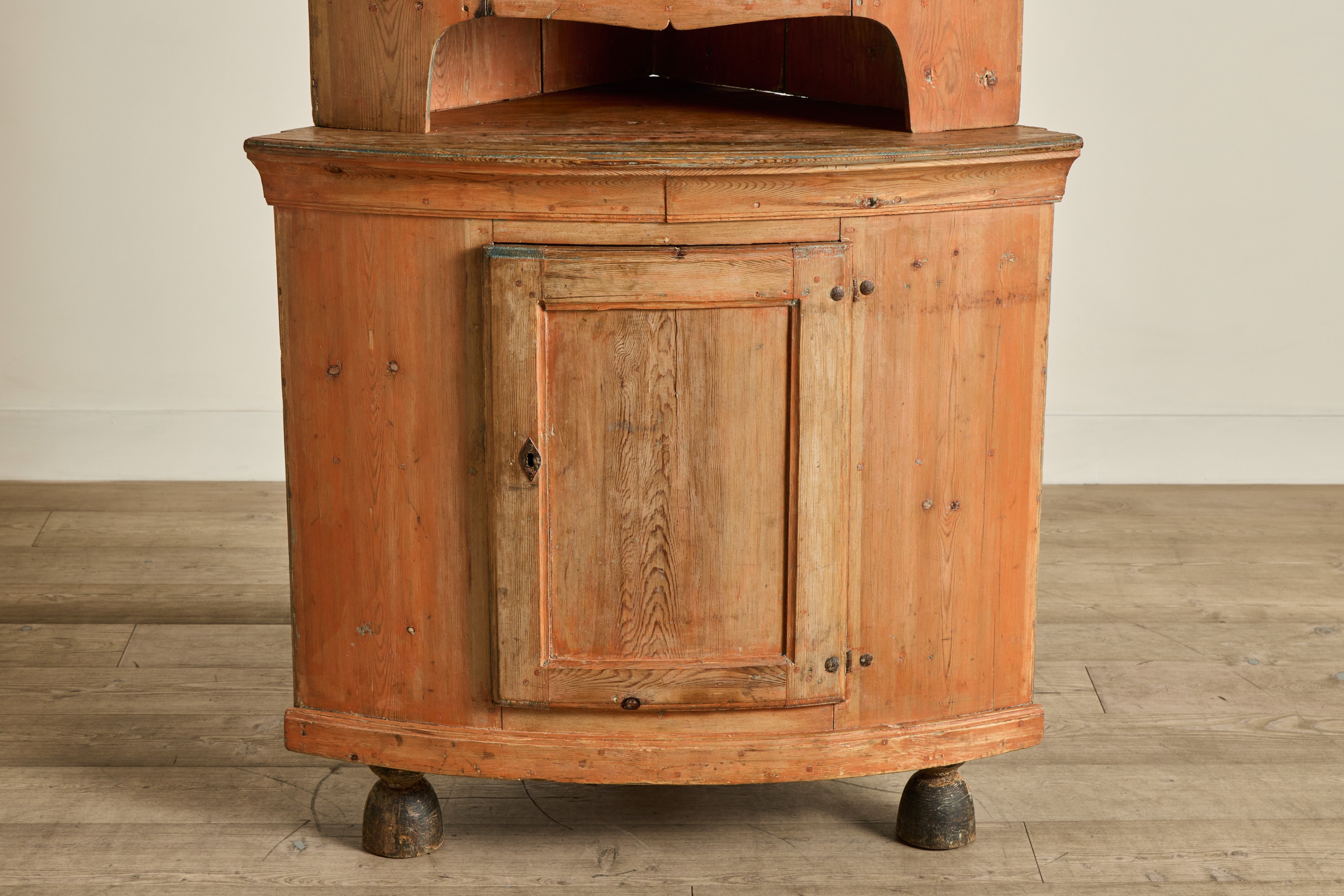 Rustic Corner Cabinet