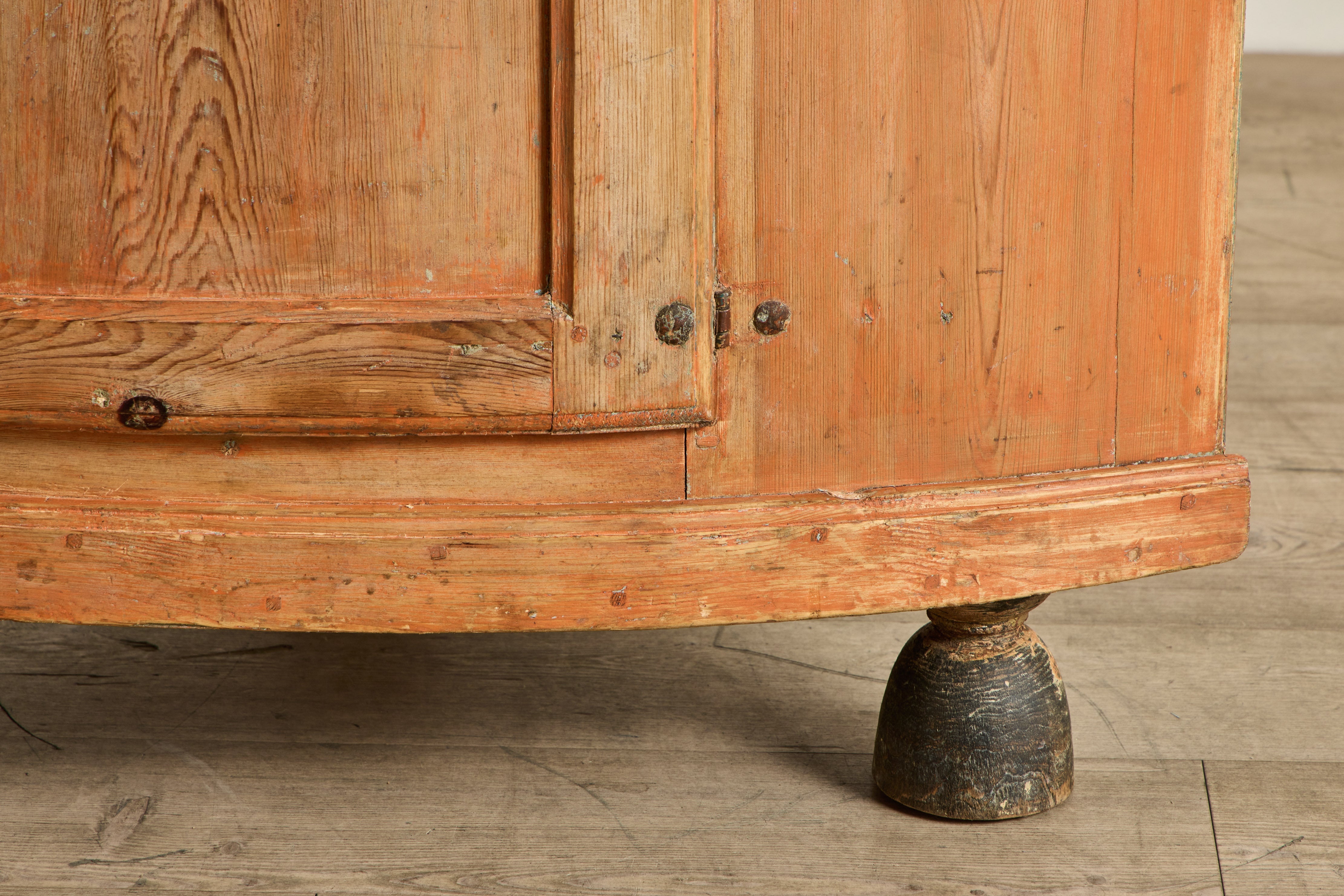 Rustic Corner Cabinet