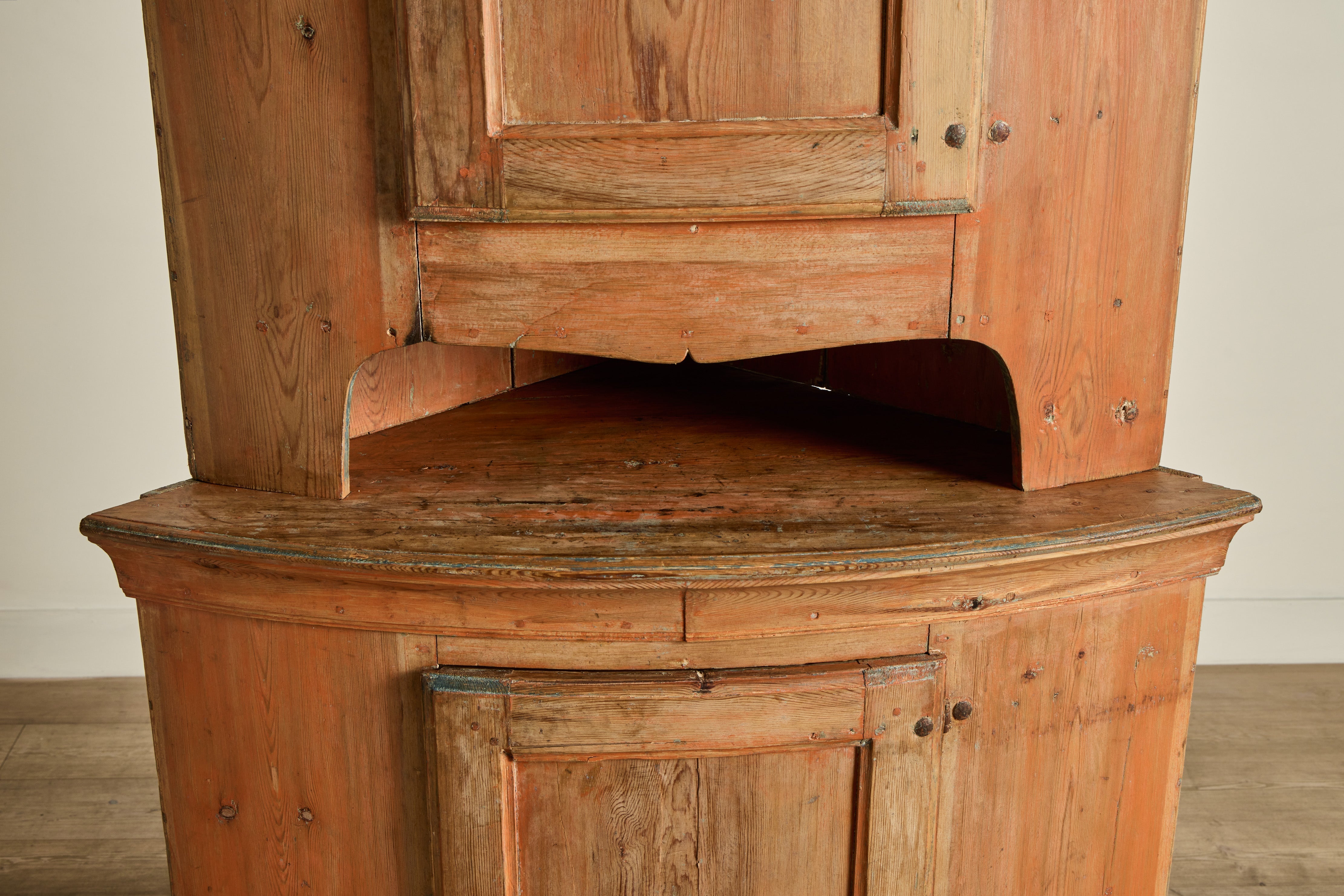 Rustic Corner Cabinet