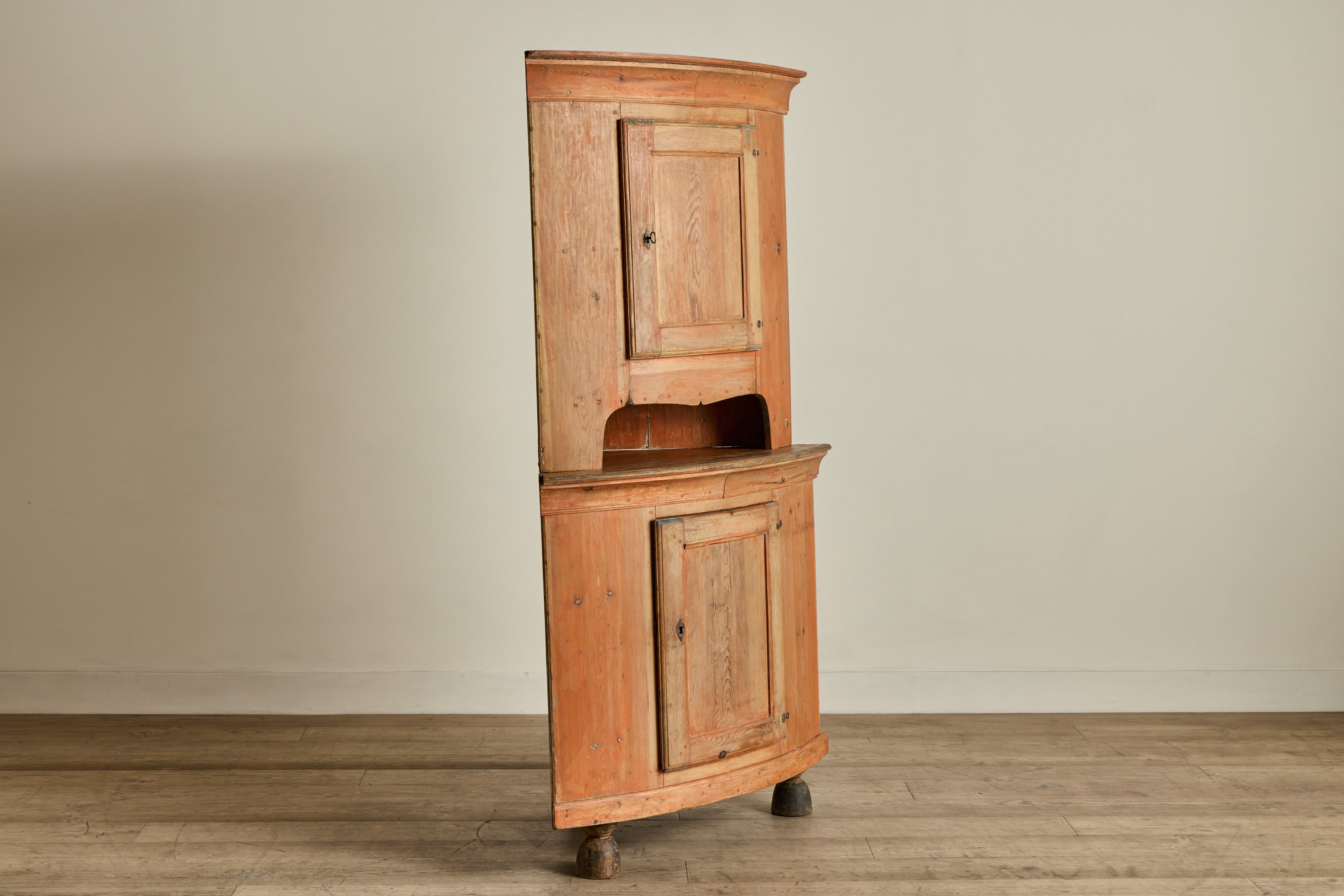 Rustic Corner Cabinet