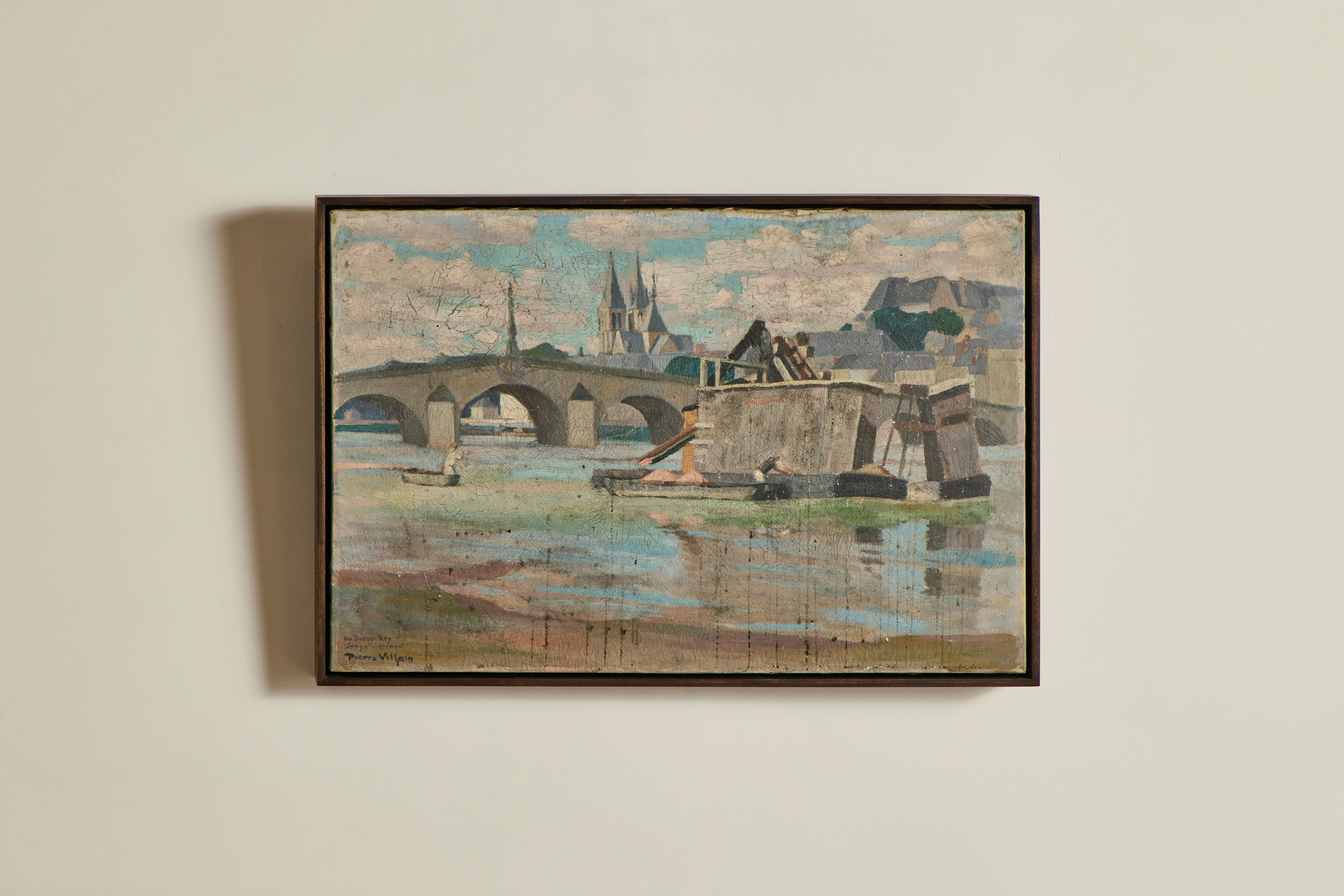 Riverscape Oil Painting