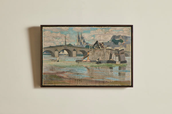 Riverscape Oil Painting