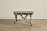 Blue Painted Root Table
