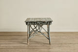 Blue Painted Root Table