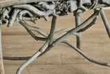 Blue Painted Root Table
