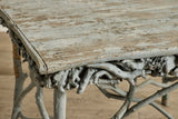 Blue Painted Root Table