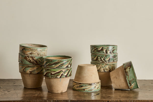 Hungarian Marbled Flower Pot