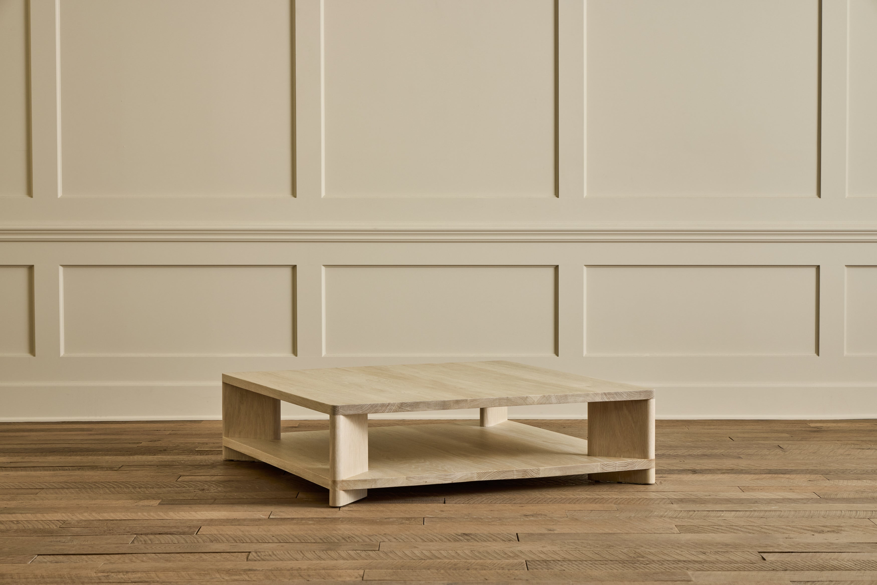Square Shelf Coffee Table, 48"